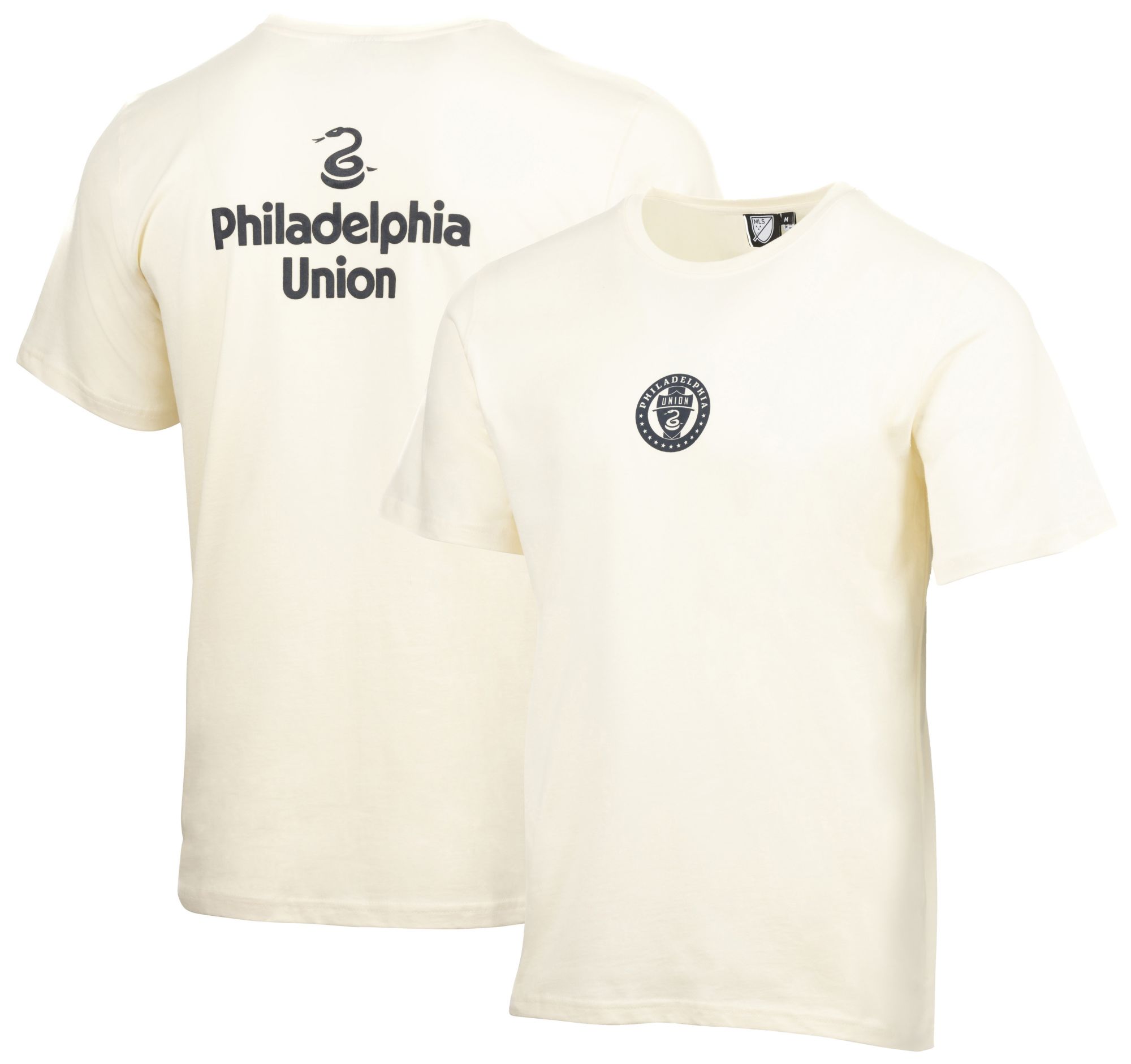 Sport Design Sweden Adult Philadelphia Union Wordmark Off White T-Shirt