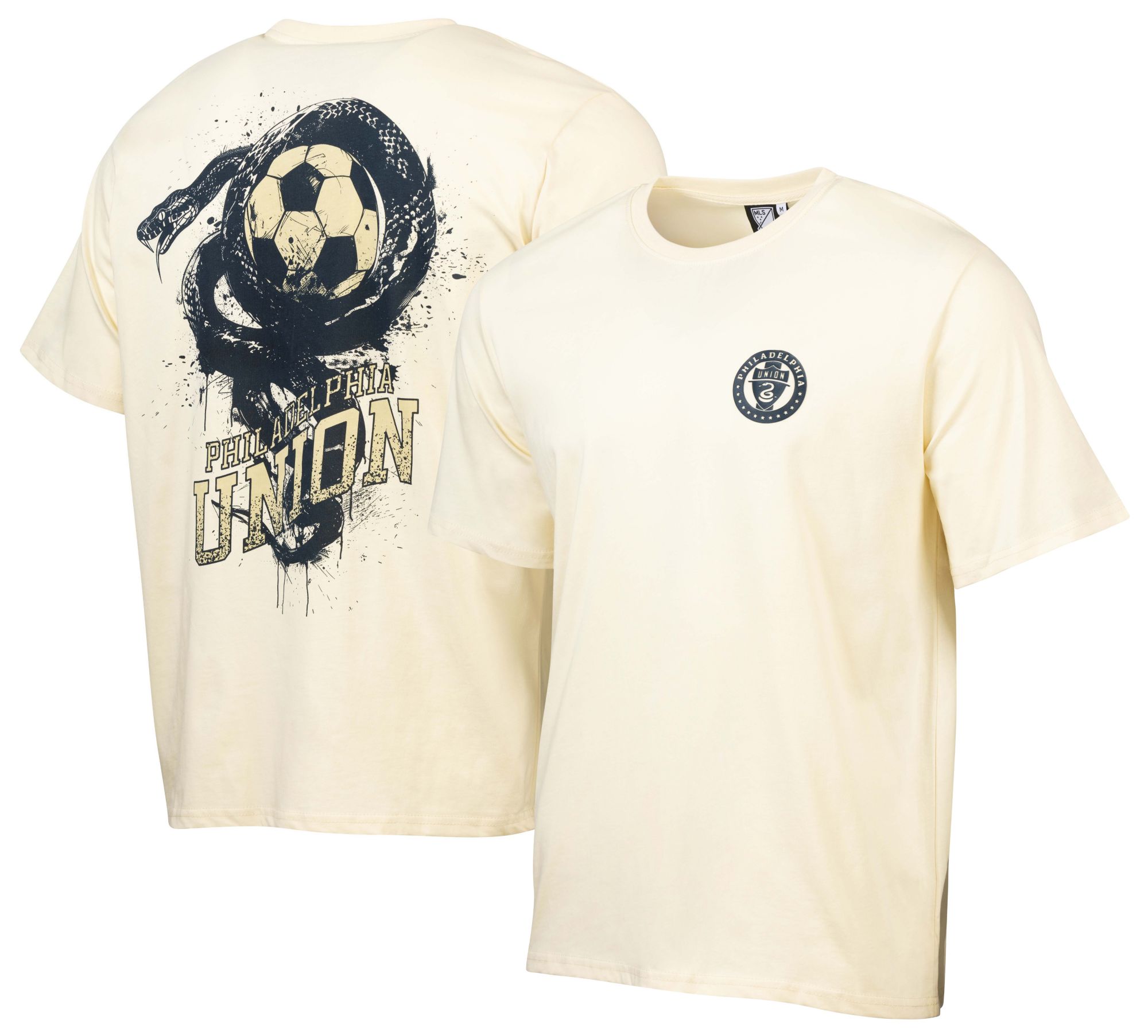 Sport Design Sweden Men's Philadelphia Union Cream Everyday Relax T-Shirt
