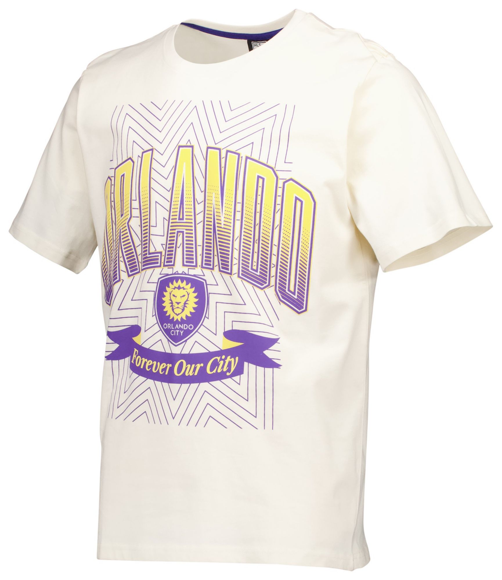Sport Design Sweden Adult Orlando City 90's Graphic Off White T-Shirt