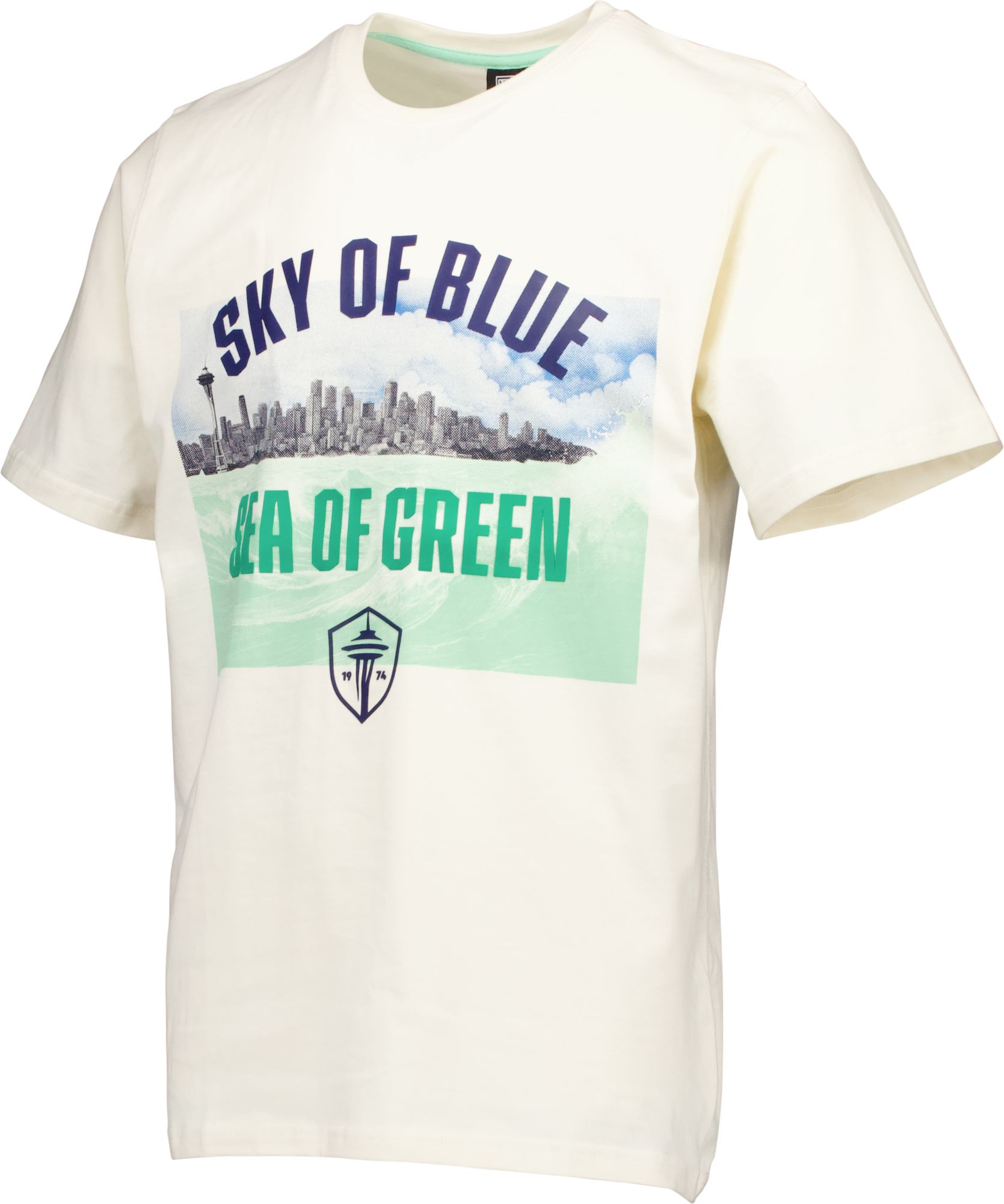 Sport Design Sweden Adult Seattle Sounders 90's Graphic Off White T-Shirt