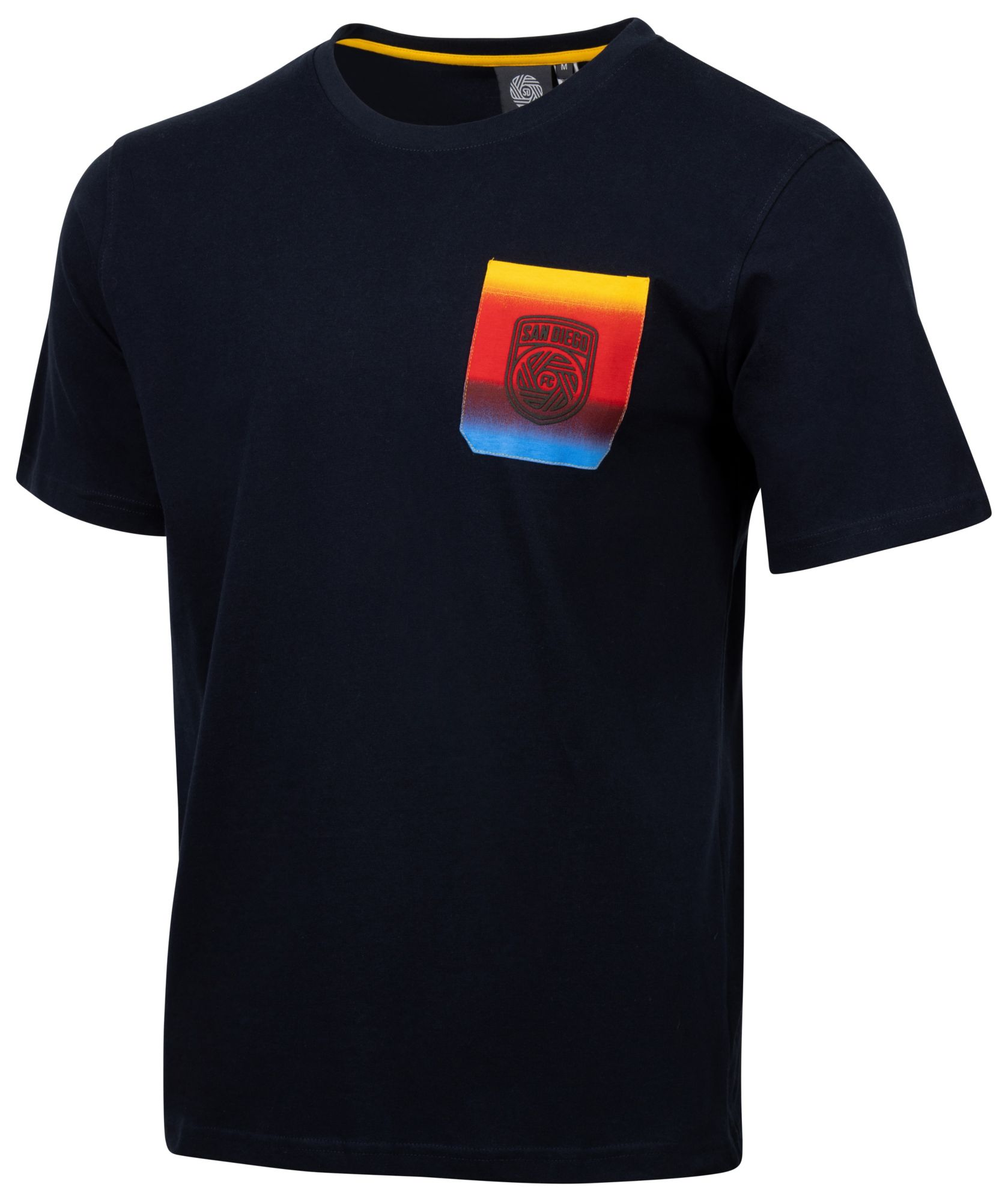Sport Design Sweden Adult San Diego FC Pocket Navy T-Shirt