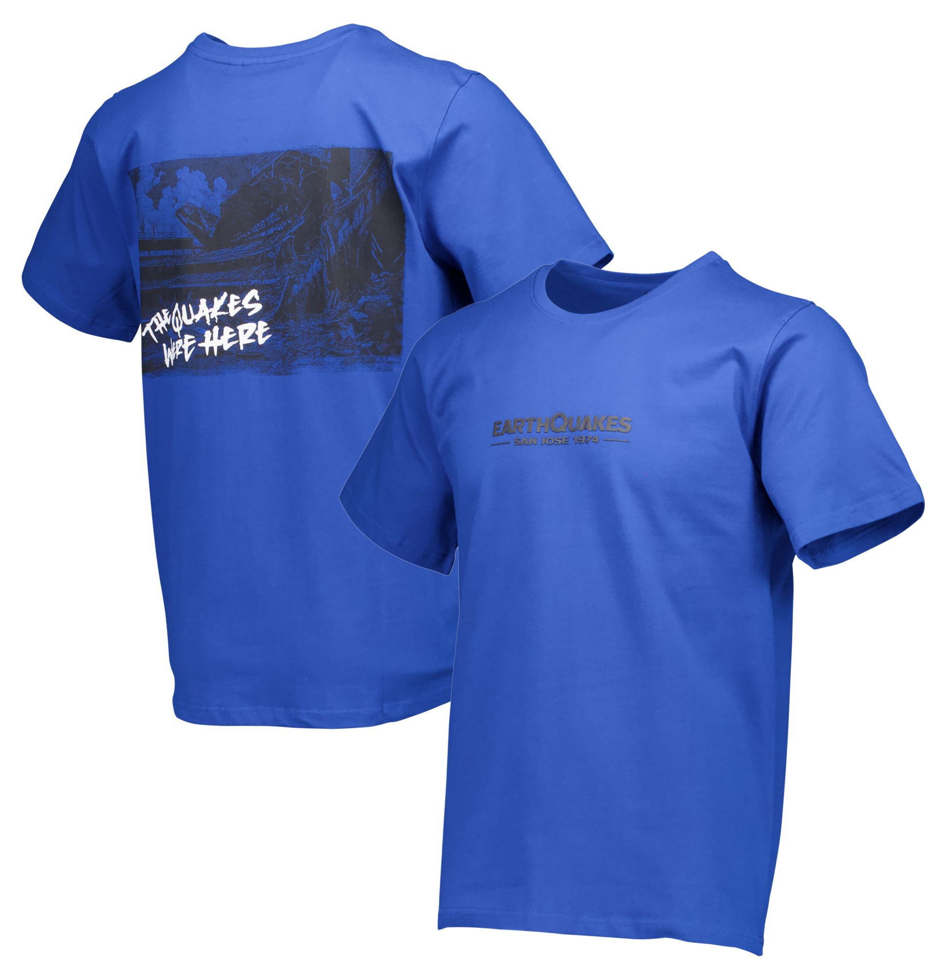 Sport Design Sweden Adult San Jose Earthquakes Street Blue T-Shirt