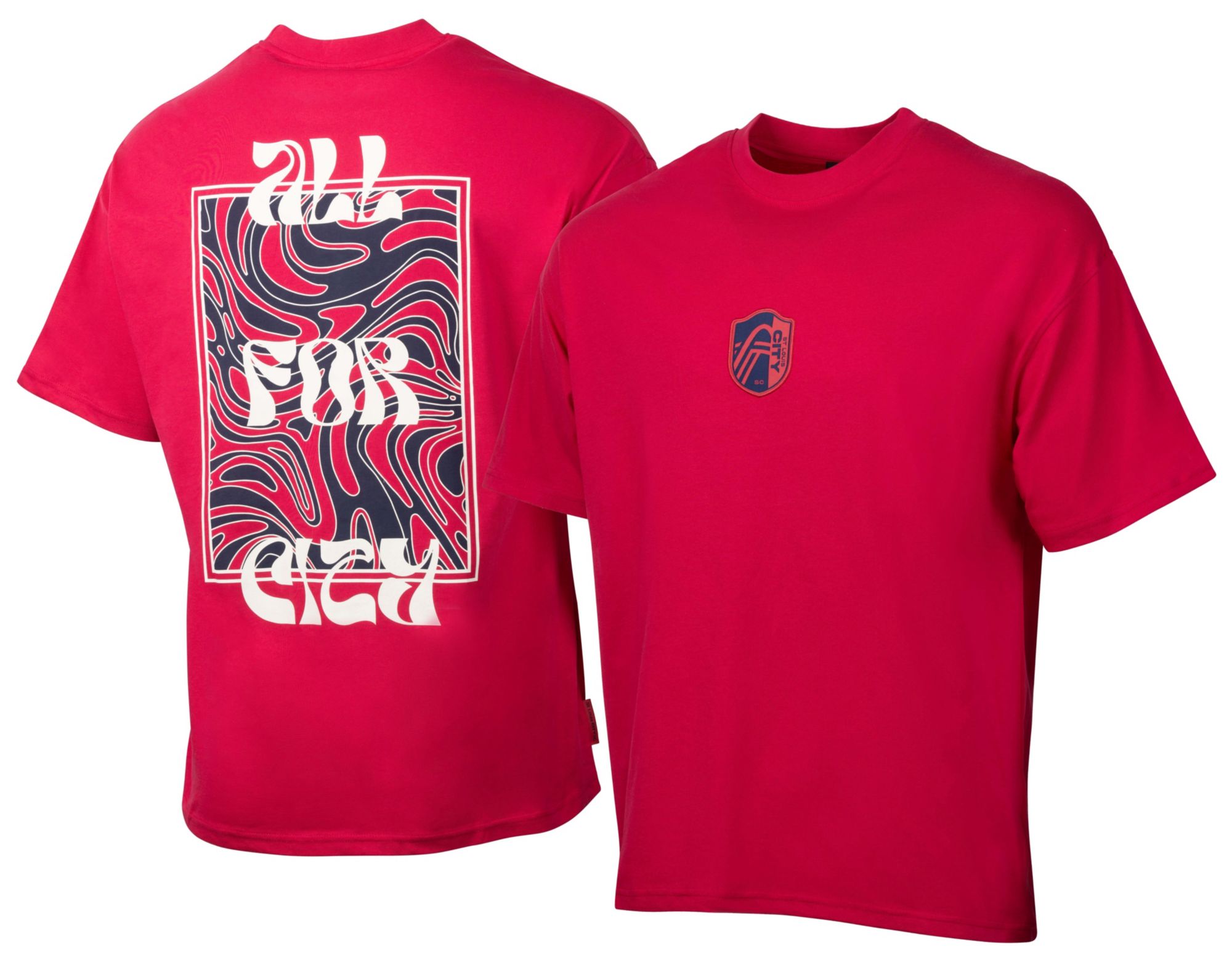 Sport Design Sweden Adult St. Louis City SC Red City Soul T-Shirt