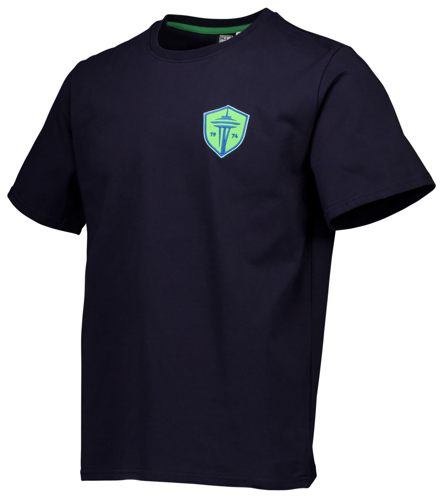 Sport Design Sweden Adult Seattle Sounders Team Logo Navy T-Shirt