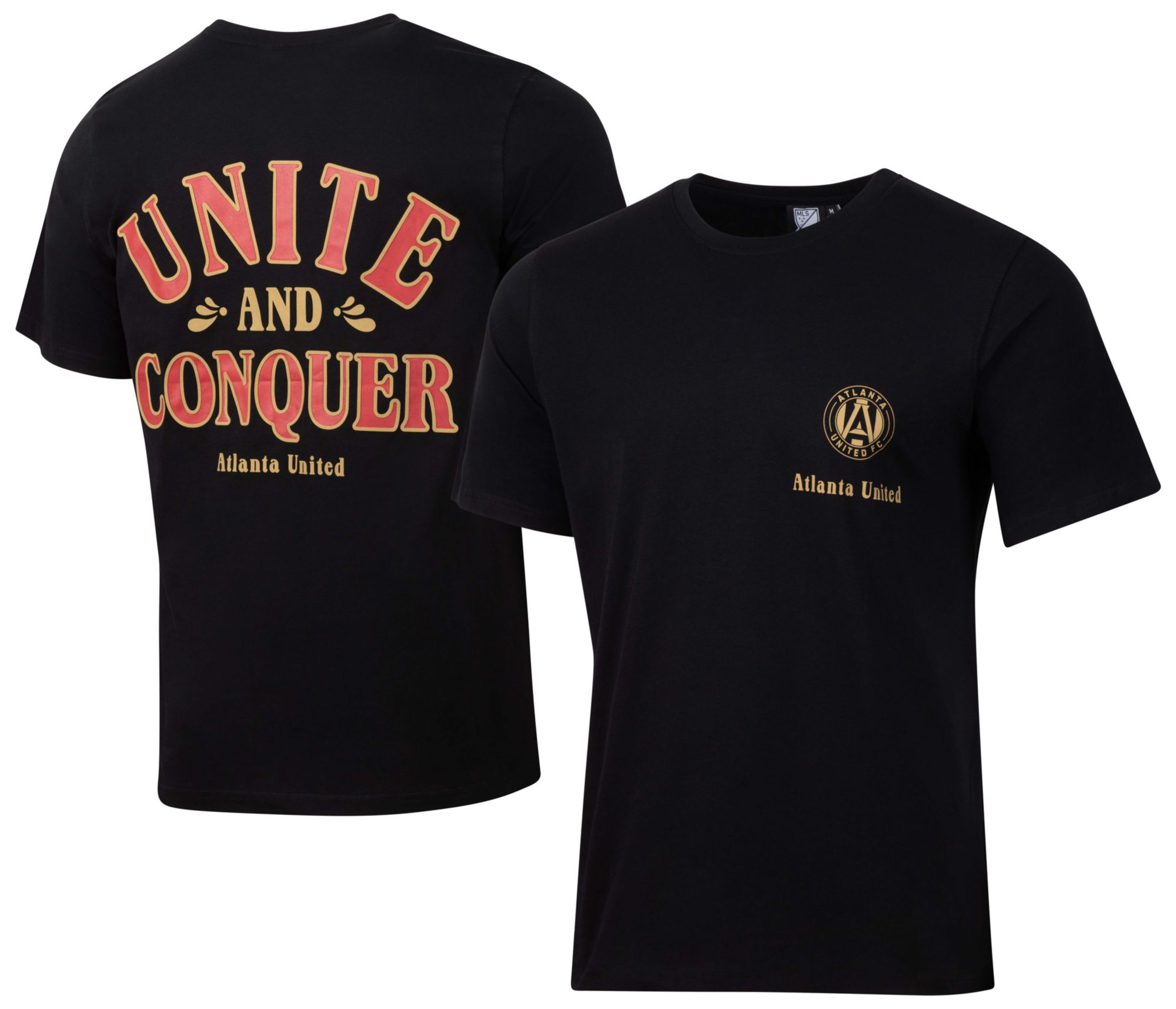 Sport Design Sweden Men's Atlanta United Black Script T-Shirt