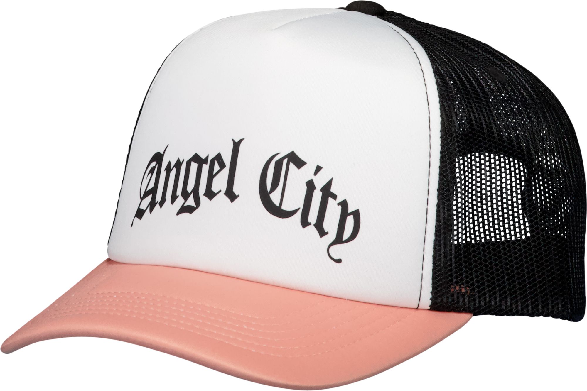 Sport Design Sweden Adult Angel City FC 2023-2024 Wordmark White Trucker Hat