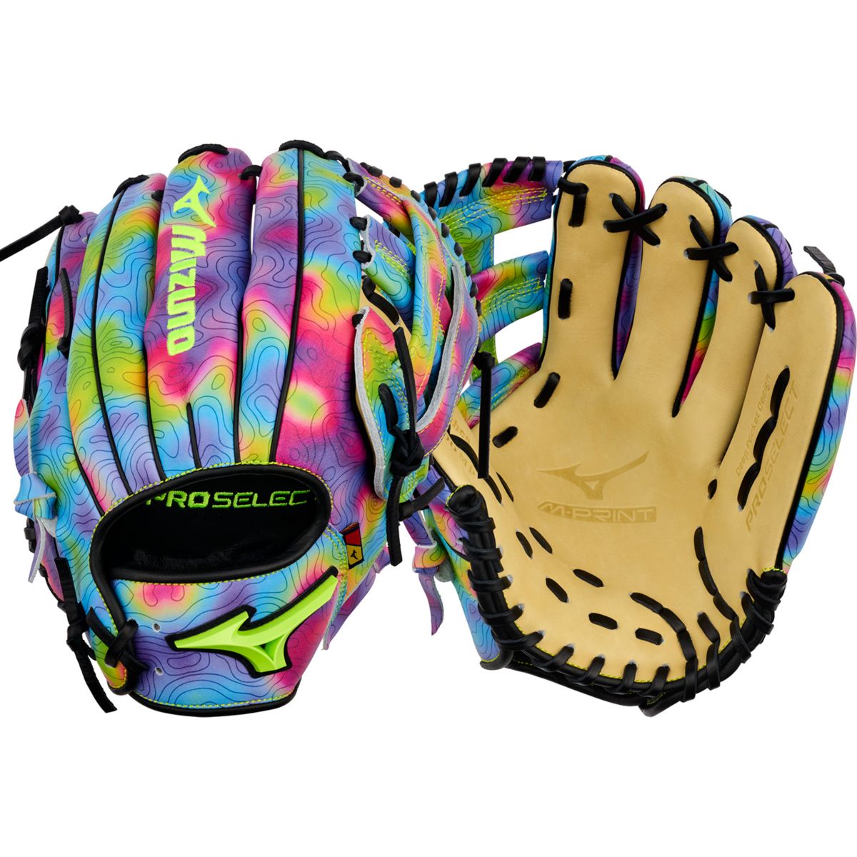 【T3993】ウォウ,イズ・ミー/Number[s] Mizuno 11.5” Pro Select M-Print Series Glove | Dick's