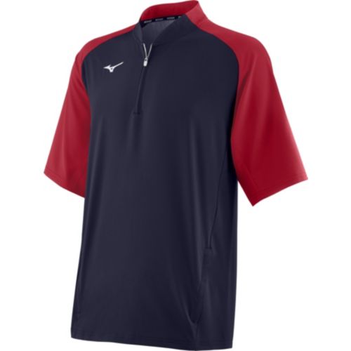 Mizuno Pro＆Rawlingsジャケット ブラック/ネイビー 2点セット MIZUNO ミズノ メンズ 野球ウェア 上下セット ストレッチ/防風