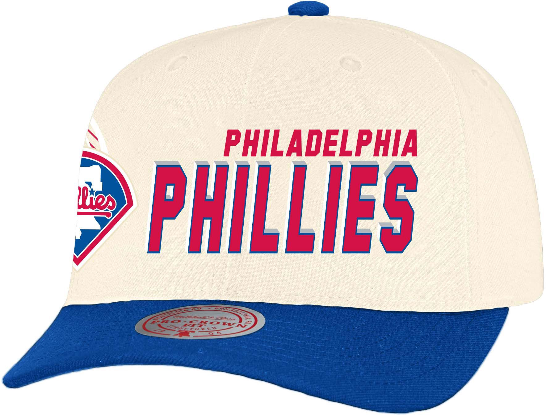 Mitchell &amp; Ness Adult Philadelphia Phillies White Cooperstown Big Time Snapback Hat