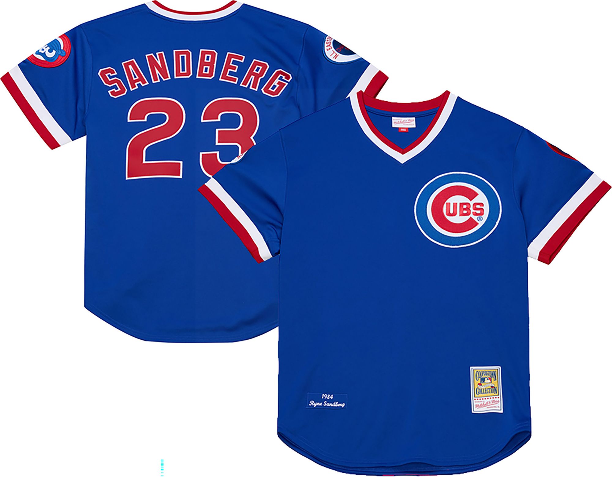 Mitchell & Ness Men's Ryne Sandberg #23 Royal Cooperstown Home Authentic Jersey