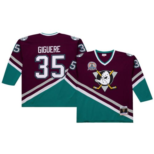 Mitchell Ness Men's Anaheim Ducks Teemu Selanne #8 1996 Vintage