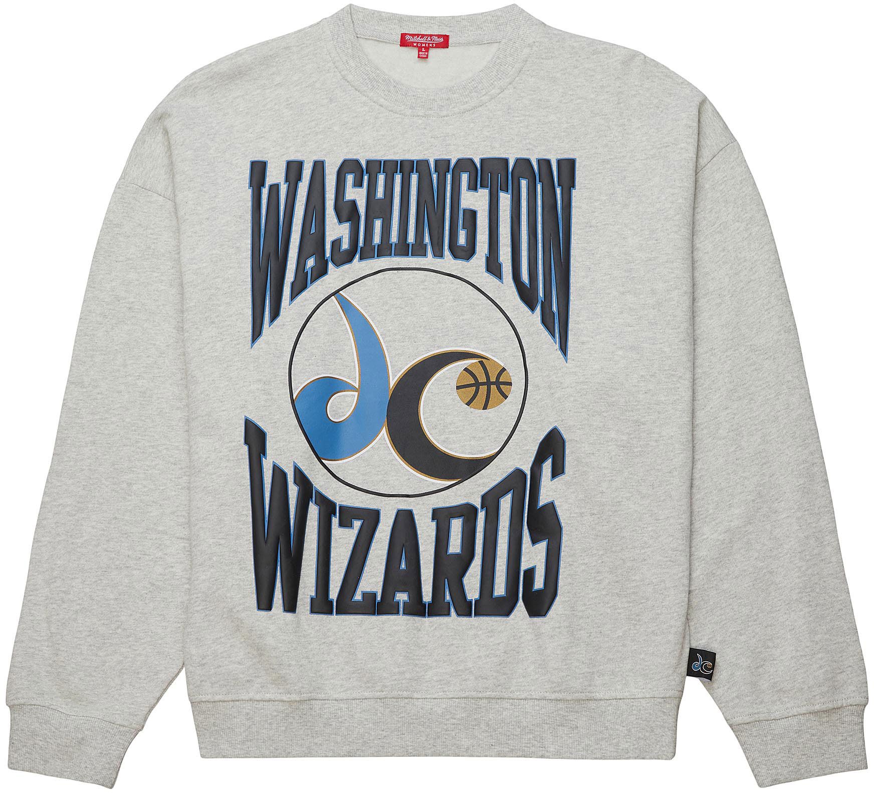 Mitchell & Ness Women's Washington Wizards Logo Crewneck Sweatshirt