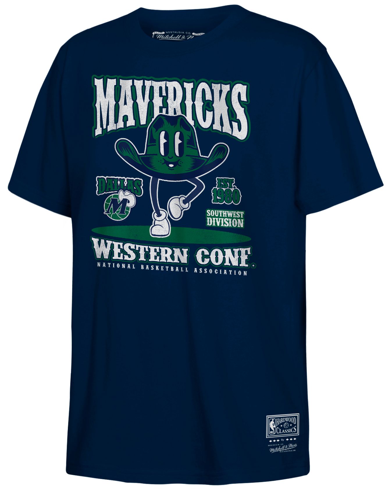 Mitchell &amp; Ness Youth Dallas Mavericks Retro Mascot T-Shirt