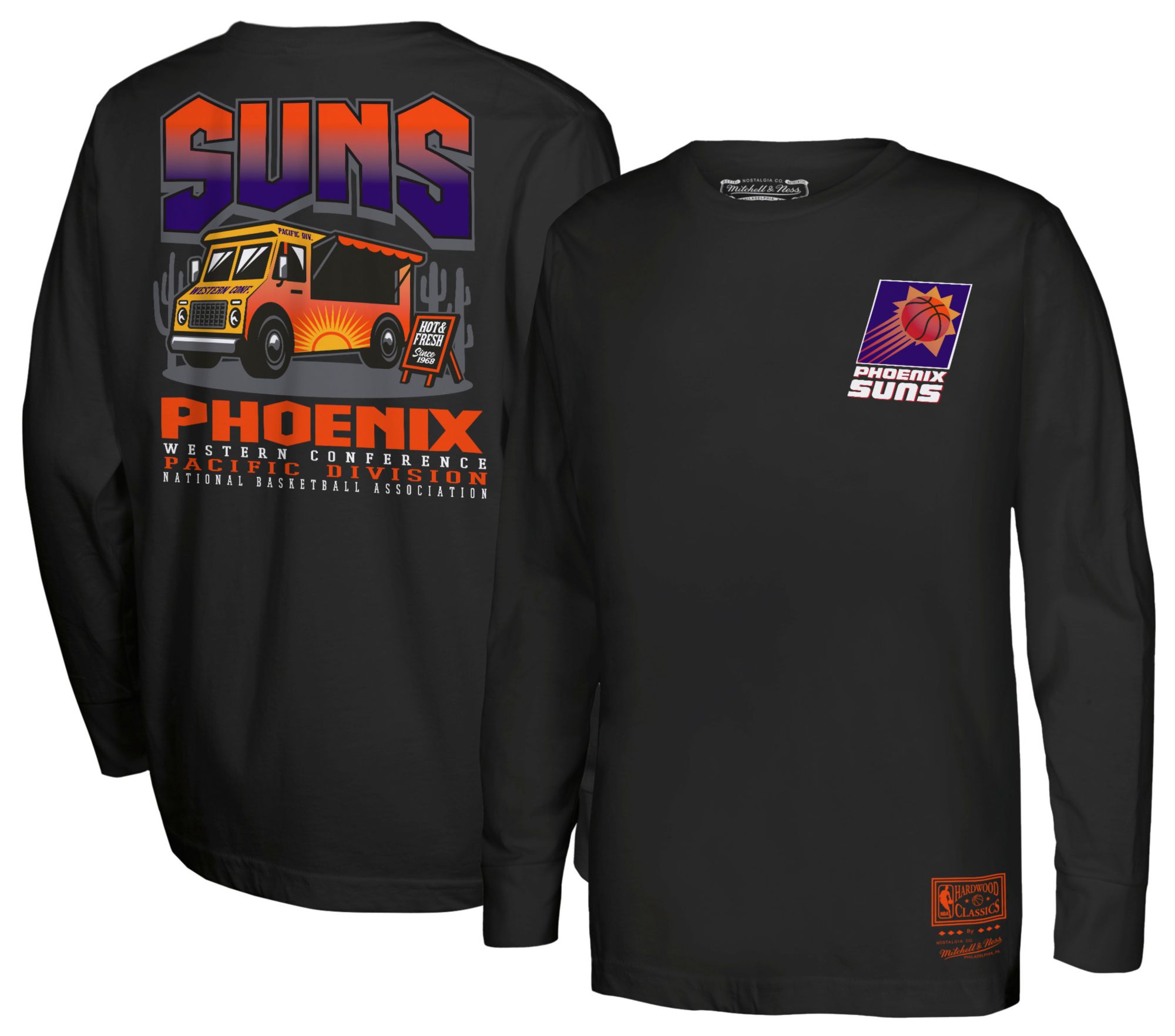 Mitchell & Ness Youth Phoenix Suns Retro Food Truck Long Sleeve T-Shirt