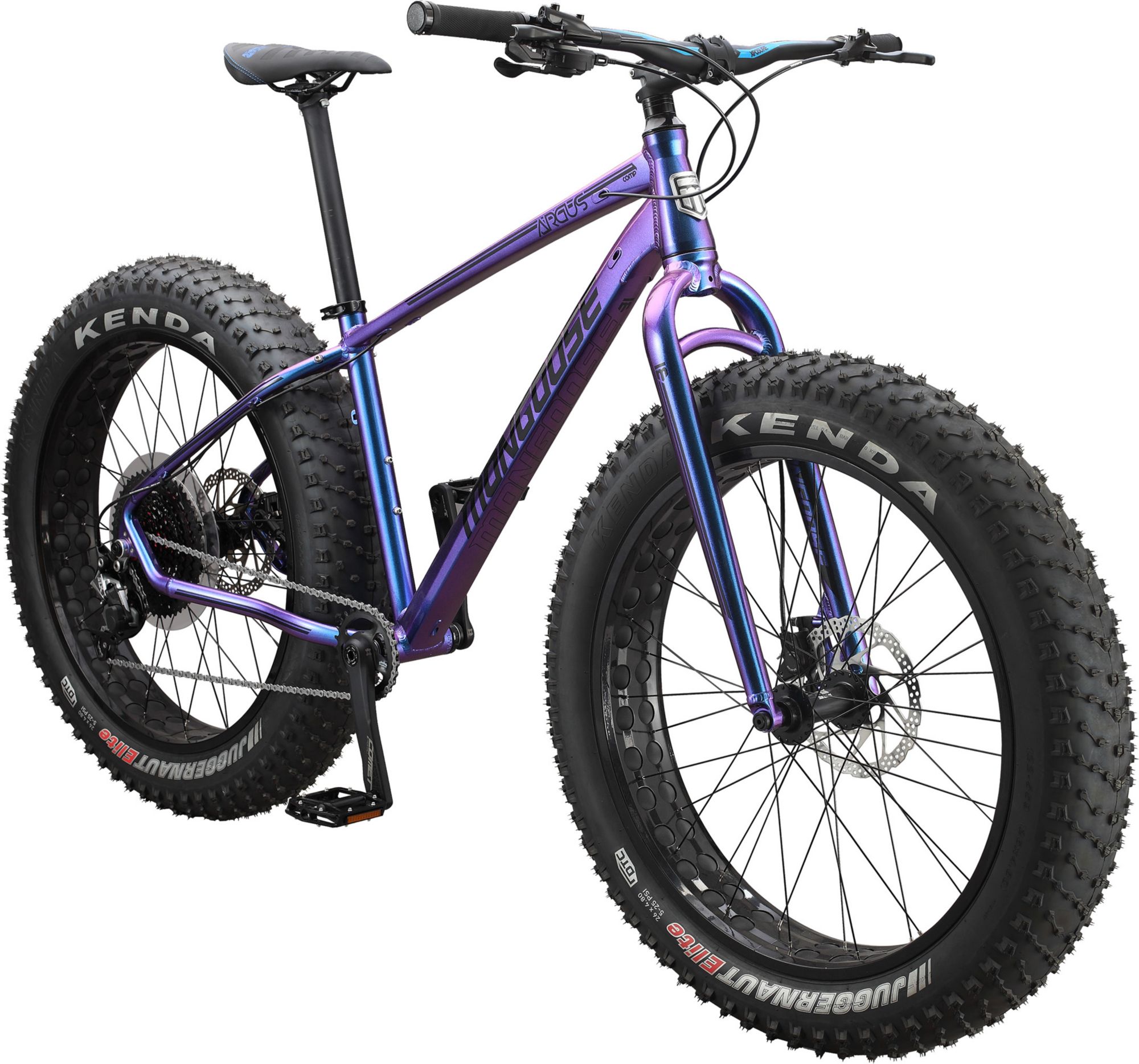 Mongoose Men's 26” Argus Comp Fat Tire Mountain Bike