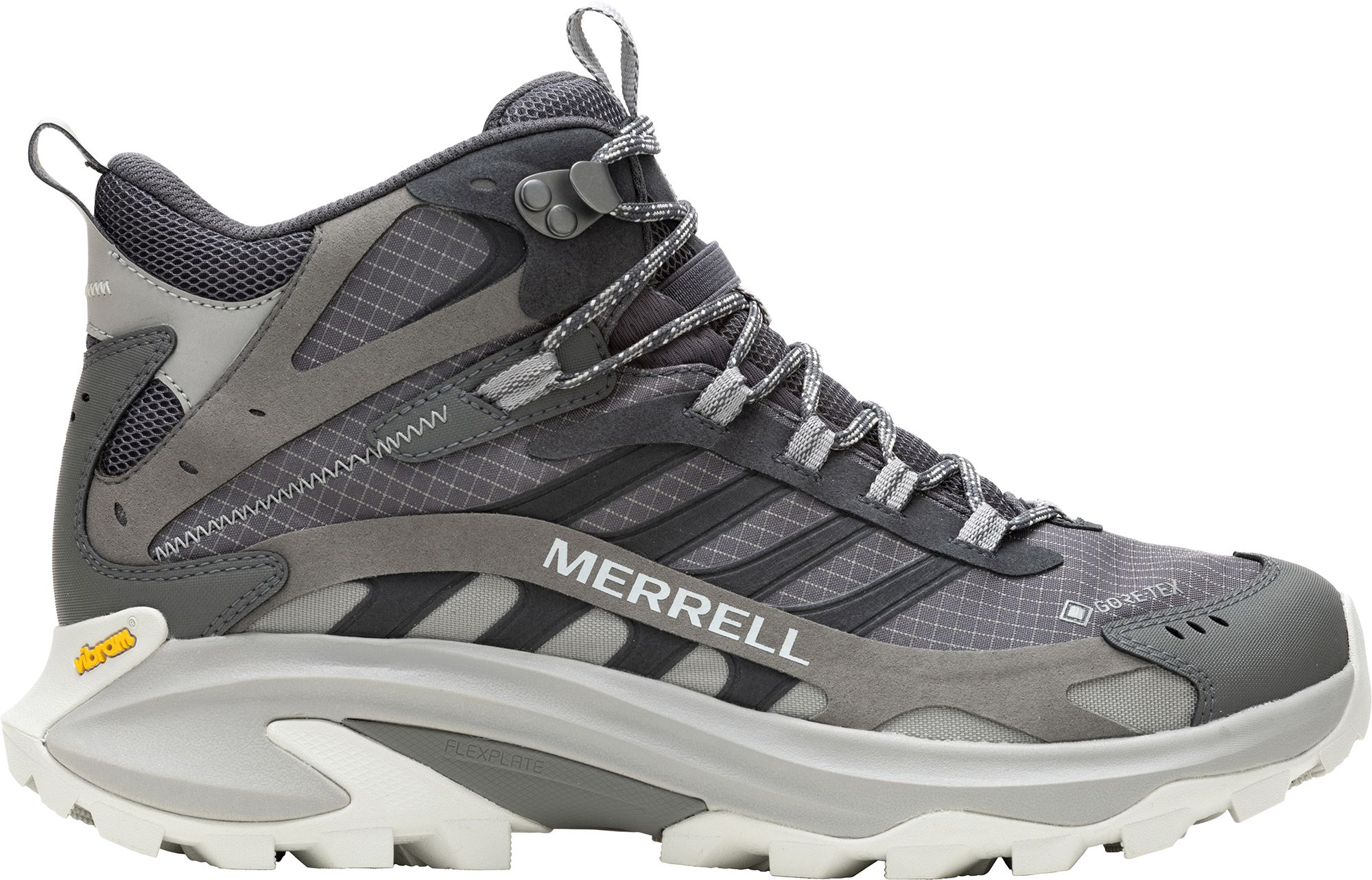 Photos - Trekking Shoes MERRELL Men's Moab Speed 2 Mid GORE-TEX Hiking Boots, Size 8.5, Asphalt 24 