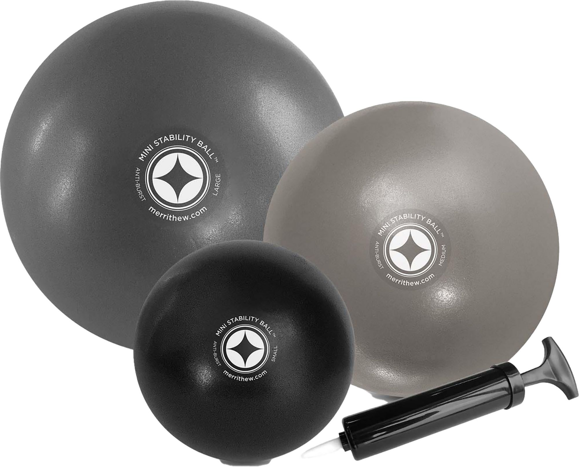 Merrithew Mini Stability Ball - Set of 3