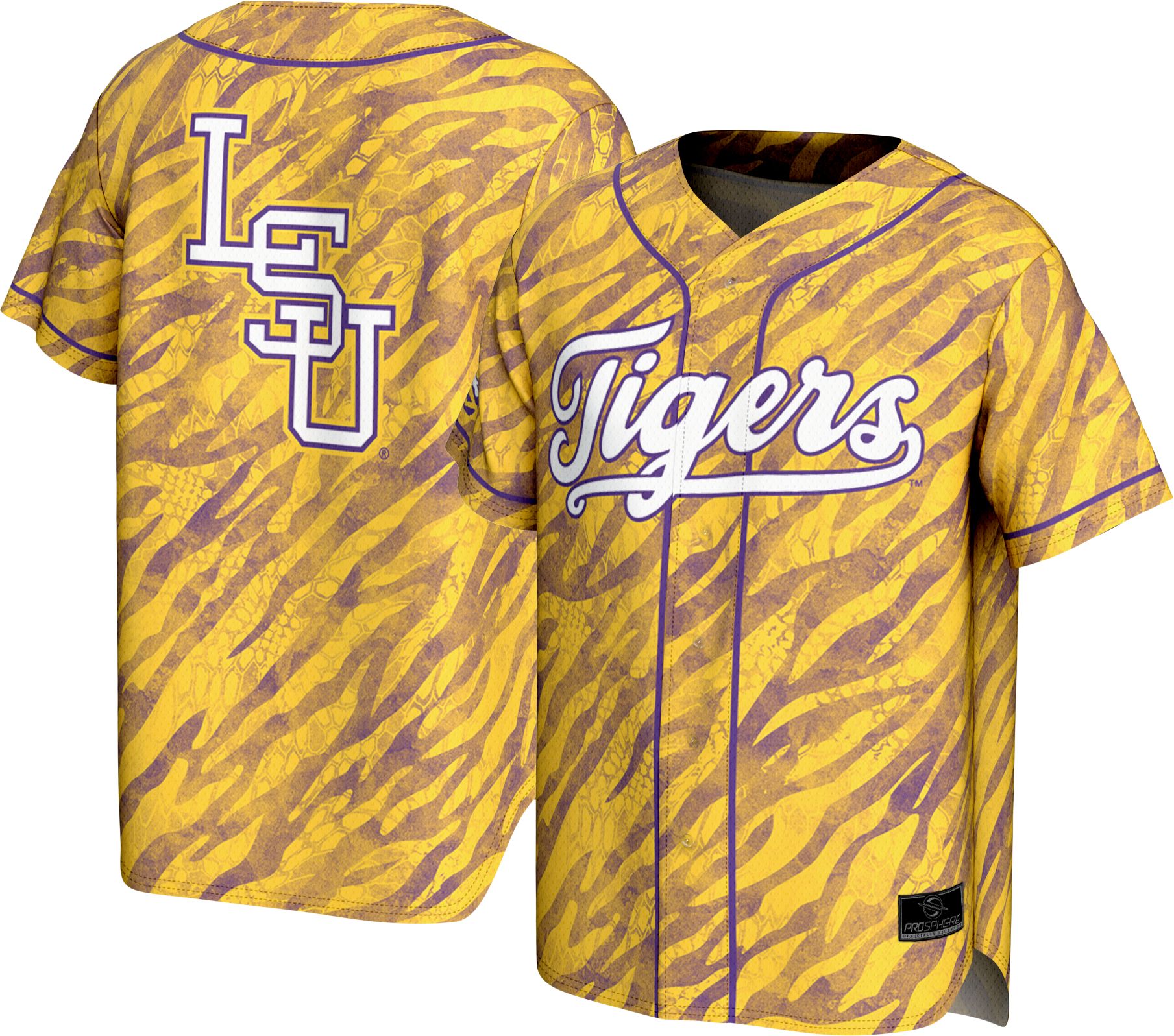ProSphere Men's LSU Tigers Baseball Jersey
