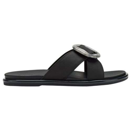 ★HUNTER★ WOMEN Bloom Form Slide Black WFD4031EVABLK HUNTER Womens Black Debossed Logo Comfort Bloom Round Toe