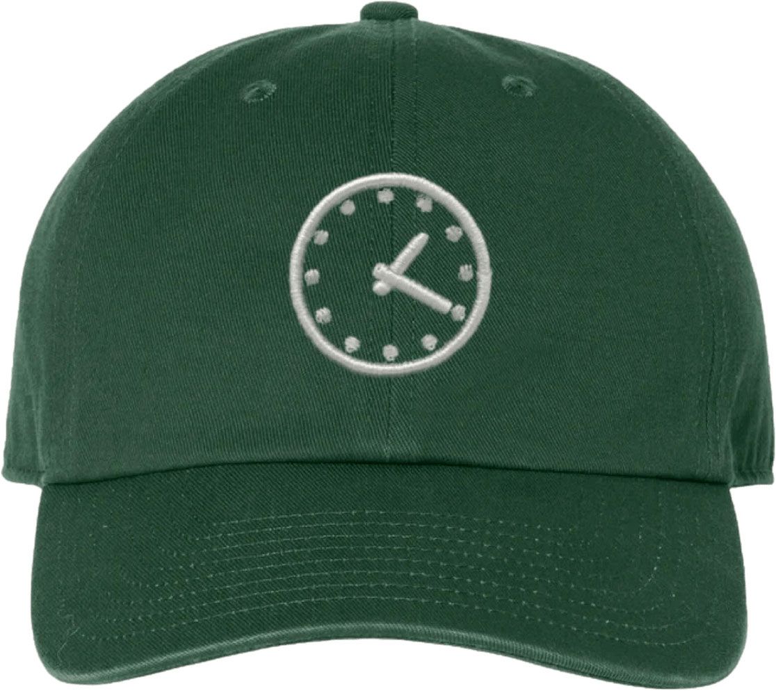 Obvious Shirts Adult Chicago Wrigley Clock Adjustable Dad Hat