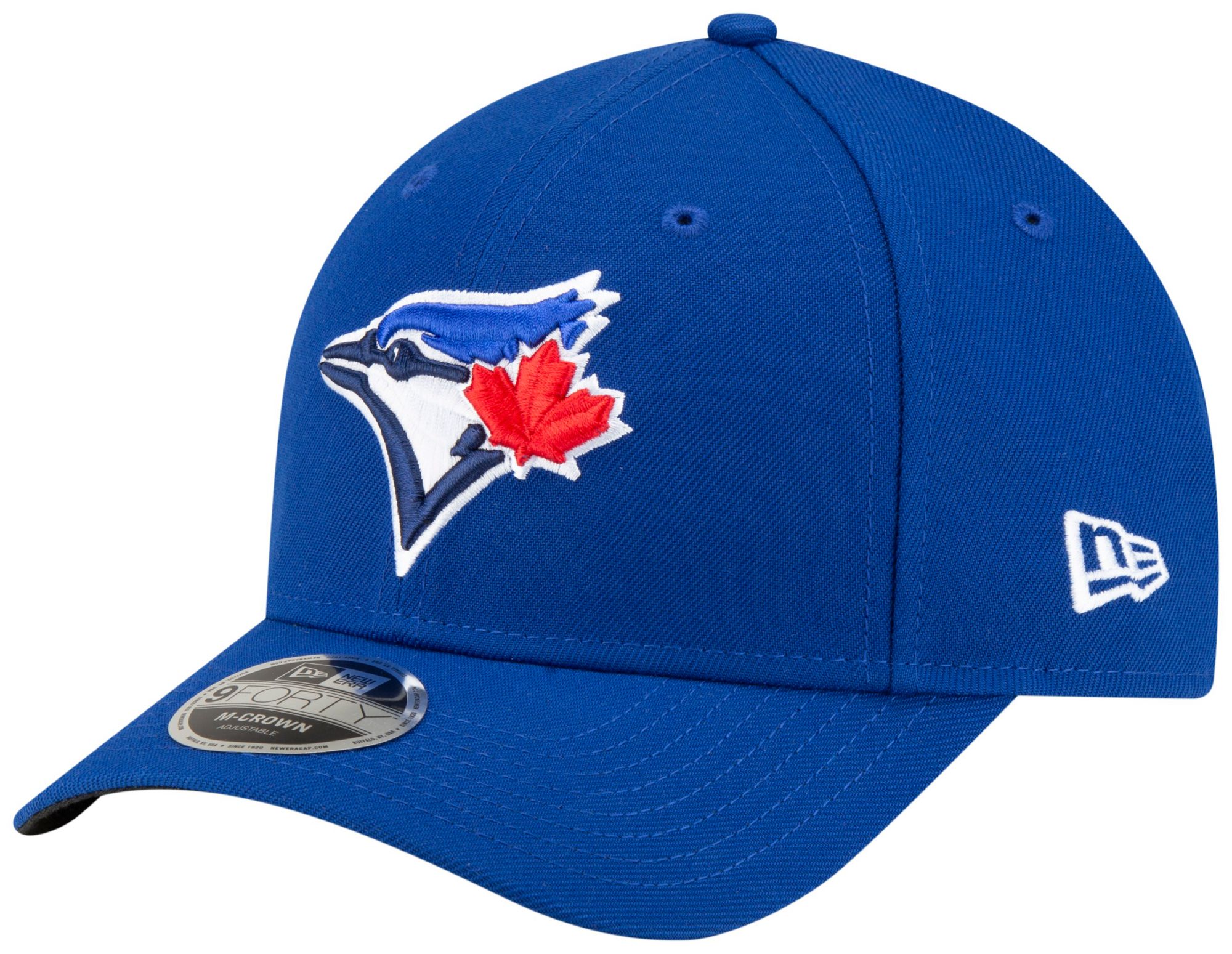 New Era Adult Toronto Blue Jays Blue Player Replica 9Forty Adjustable Hat