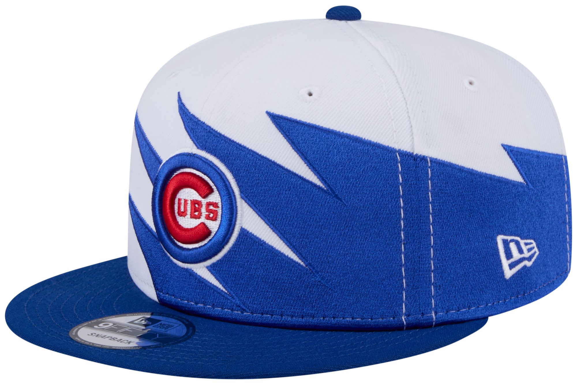 New Era Adult Chicago Cubs Blue Jagged 9Fifty Adjustable Hat