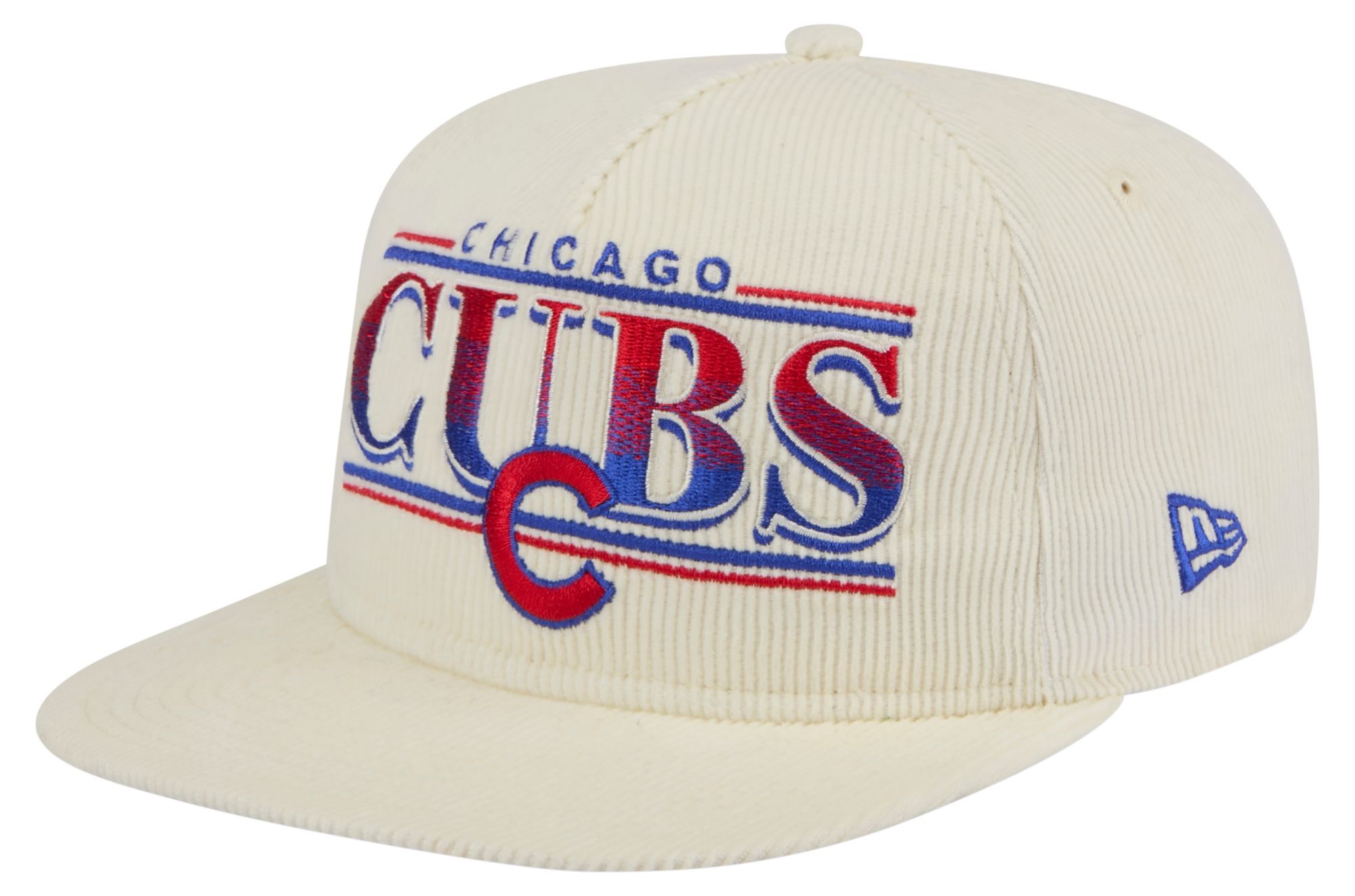 New Era Adult Chicago Cubs White Throwback Golfer Hat