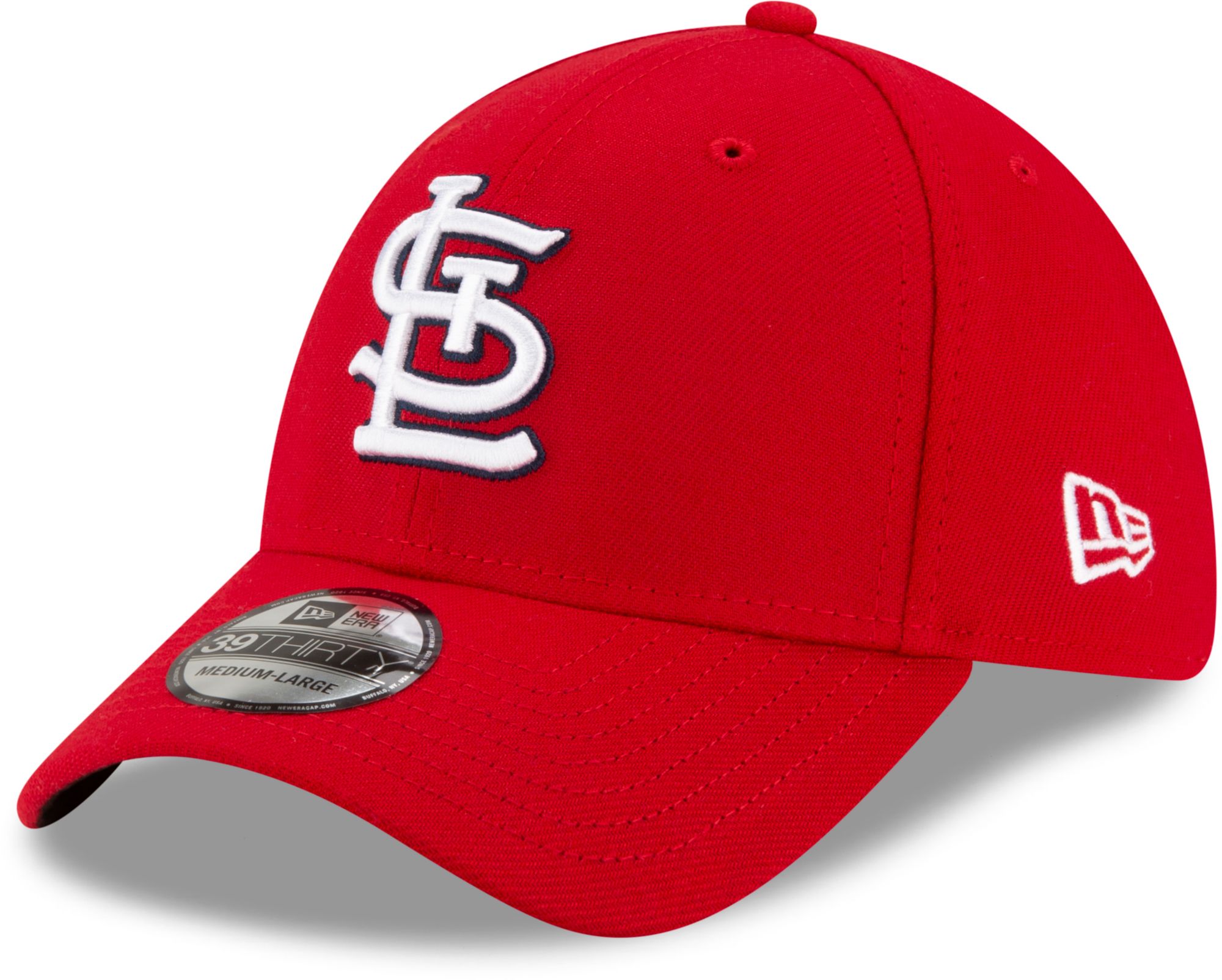New Era Adult St. Louis Cardinals Red Classic 39Thirty Stretch Fit Hat