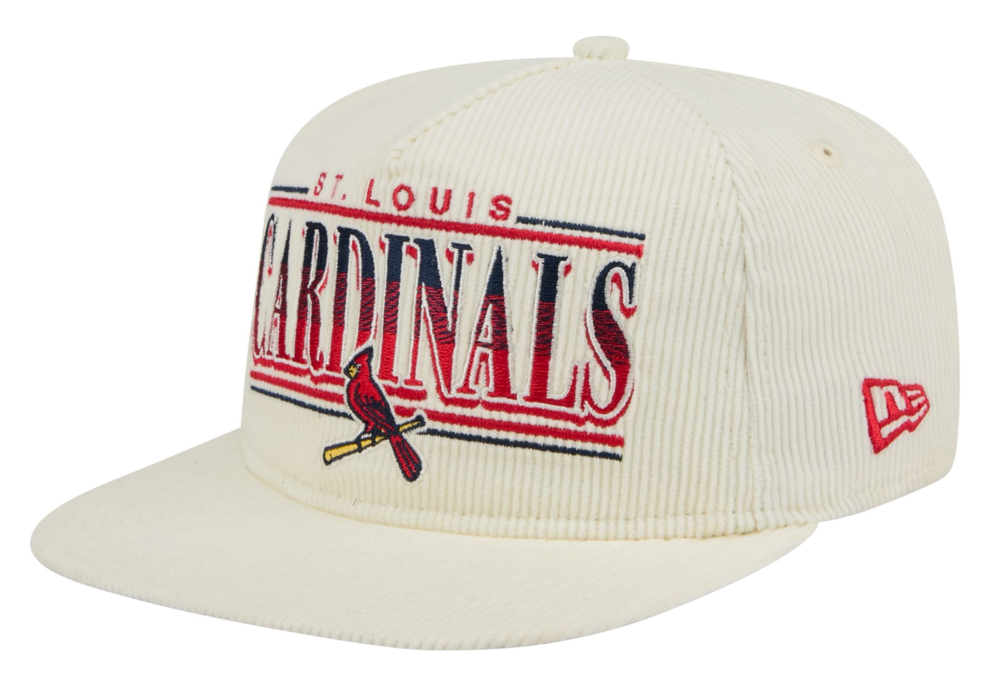 New Era Adult St. Louis Cardinals White Throwback Golfer Hat