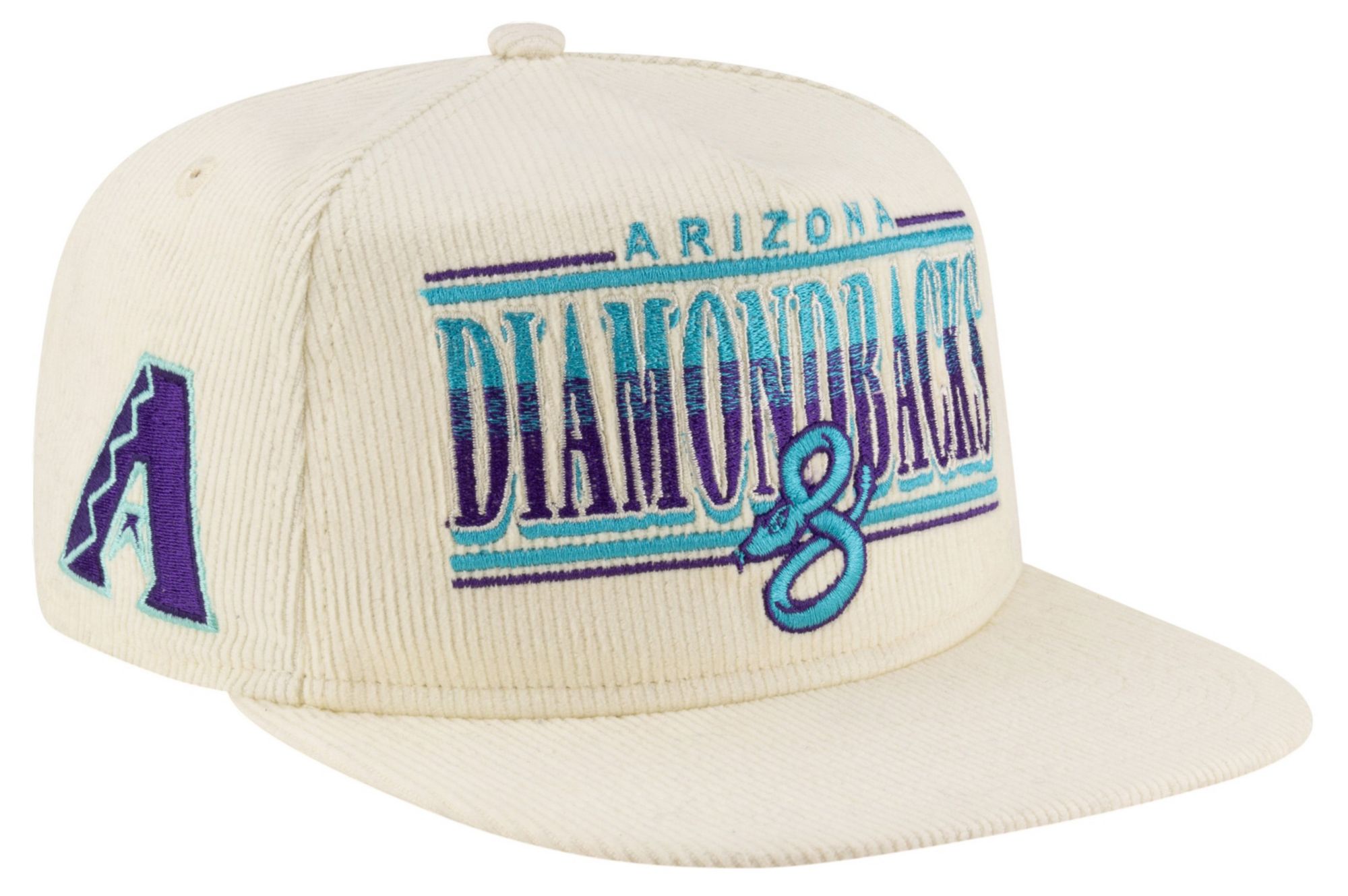 New Era Adult Arizona Diamondbacks City Connect Golfer White Hat