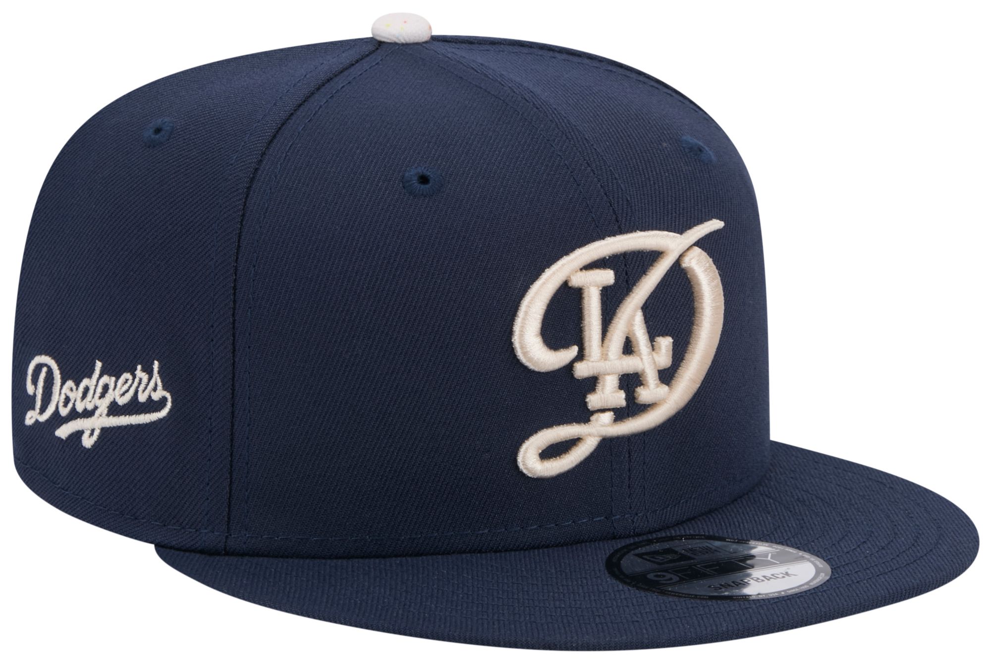 New Era Adult Los Angeles Dodgers Blue Logo 9Fifty Adjustable Hat