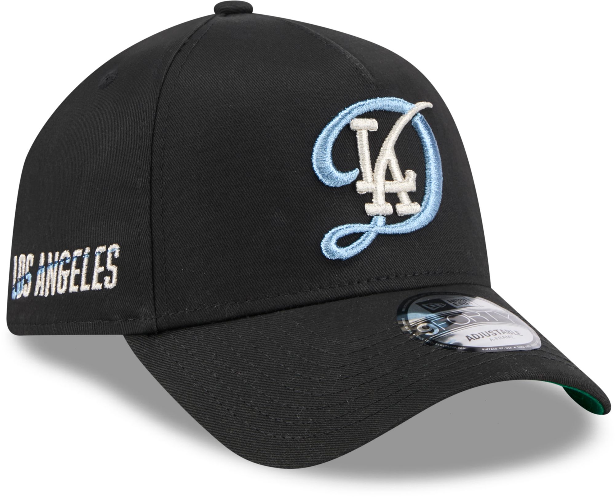 Los Angeles Dodgers City Connect Black Metallic Cap main image 1