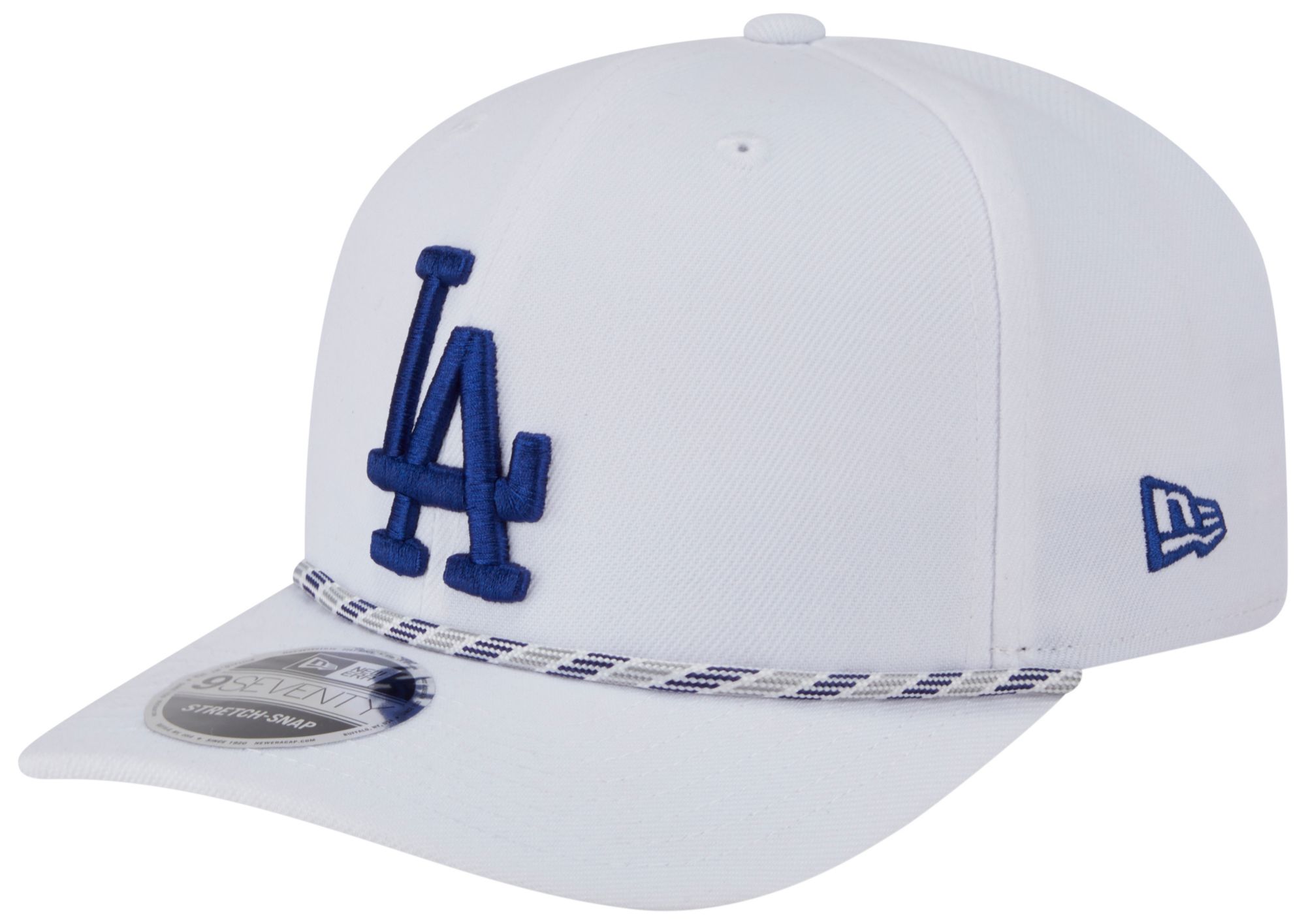 New Era Adult Los Angeles Dodgers White Multi Rope 9Seventy Adjustable Hat