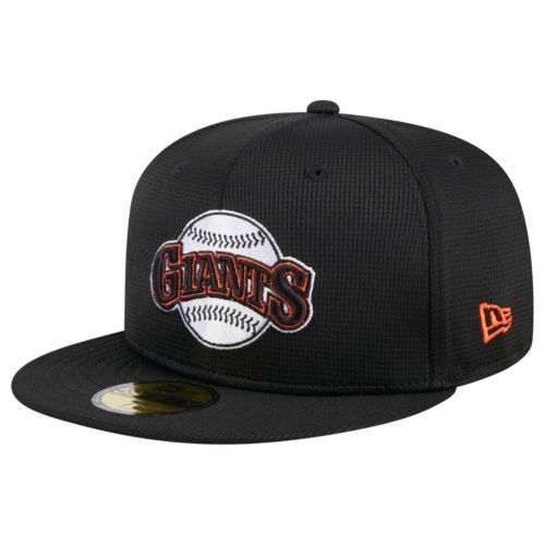 ◎New Era◎ MLB Authentic San Francisco Giants Game Black 70 New Era Men's San Francisco Giants 59Fifty Game Black