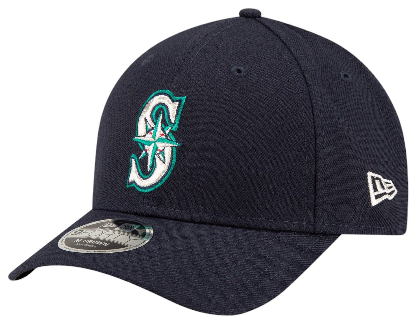 New Era Adult Seattle Mariners Navy Player Replica 9Forty Adjustable Hat