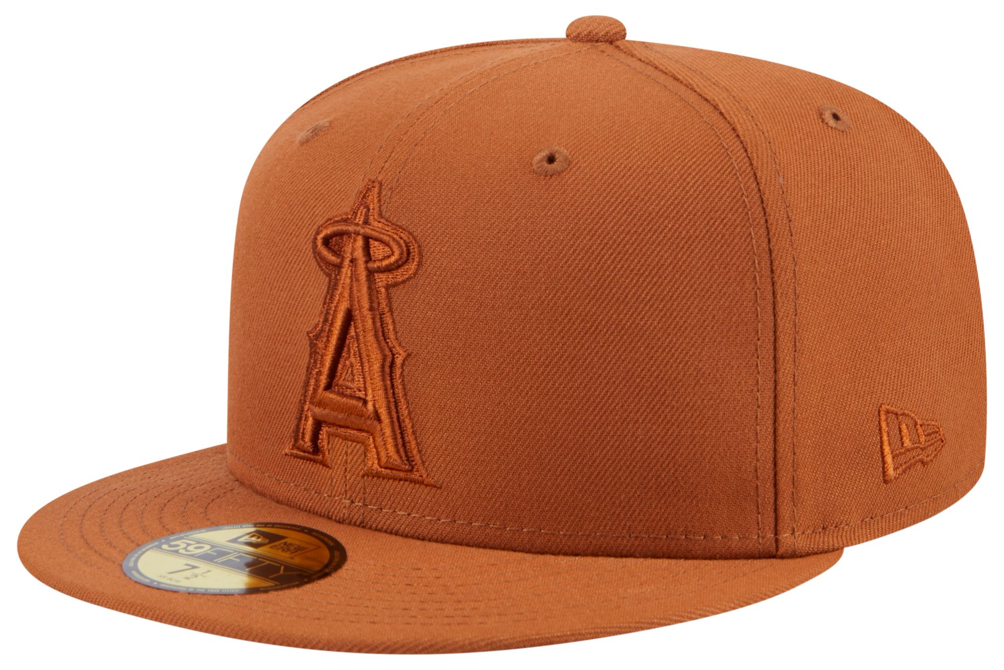 New Era Adult Los Angeles Angels Brown 59Fifty Fitted Hat