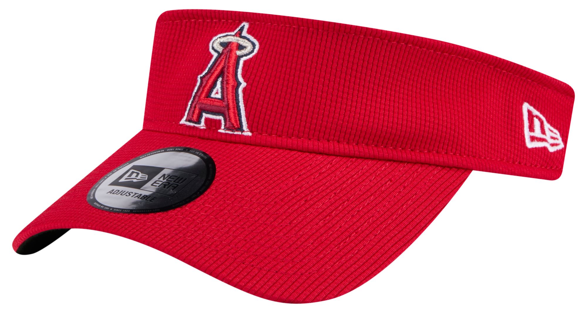 New Era Adult Los Angeles Angels Red Game Day Adjustable Visor