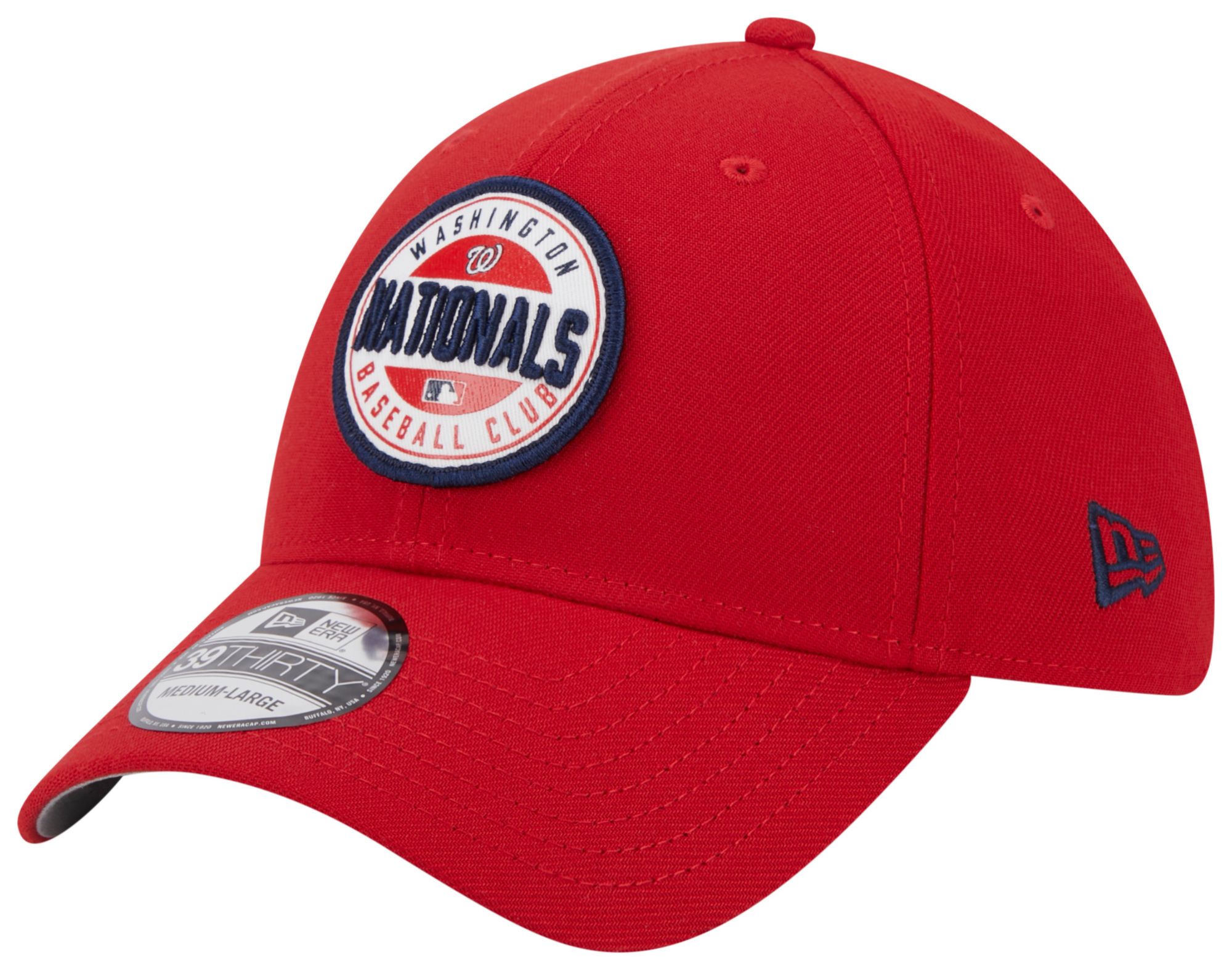 New Era Adult Washington Nationals Red Game Day 39Thirty Stretch Fit Hat