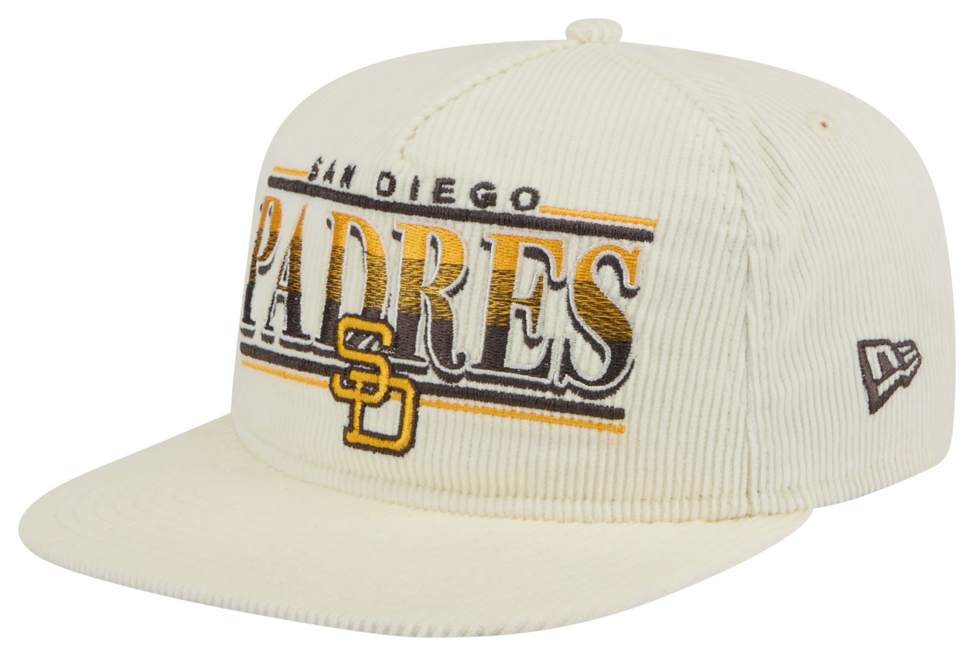 New Era Adult San Diego Padres White Golfer Hat