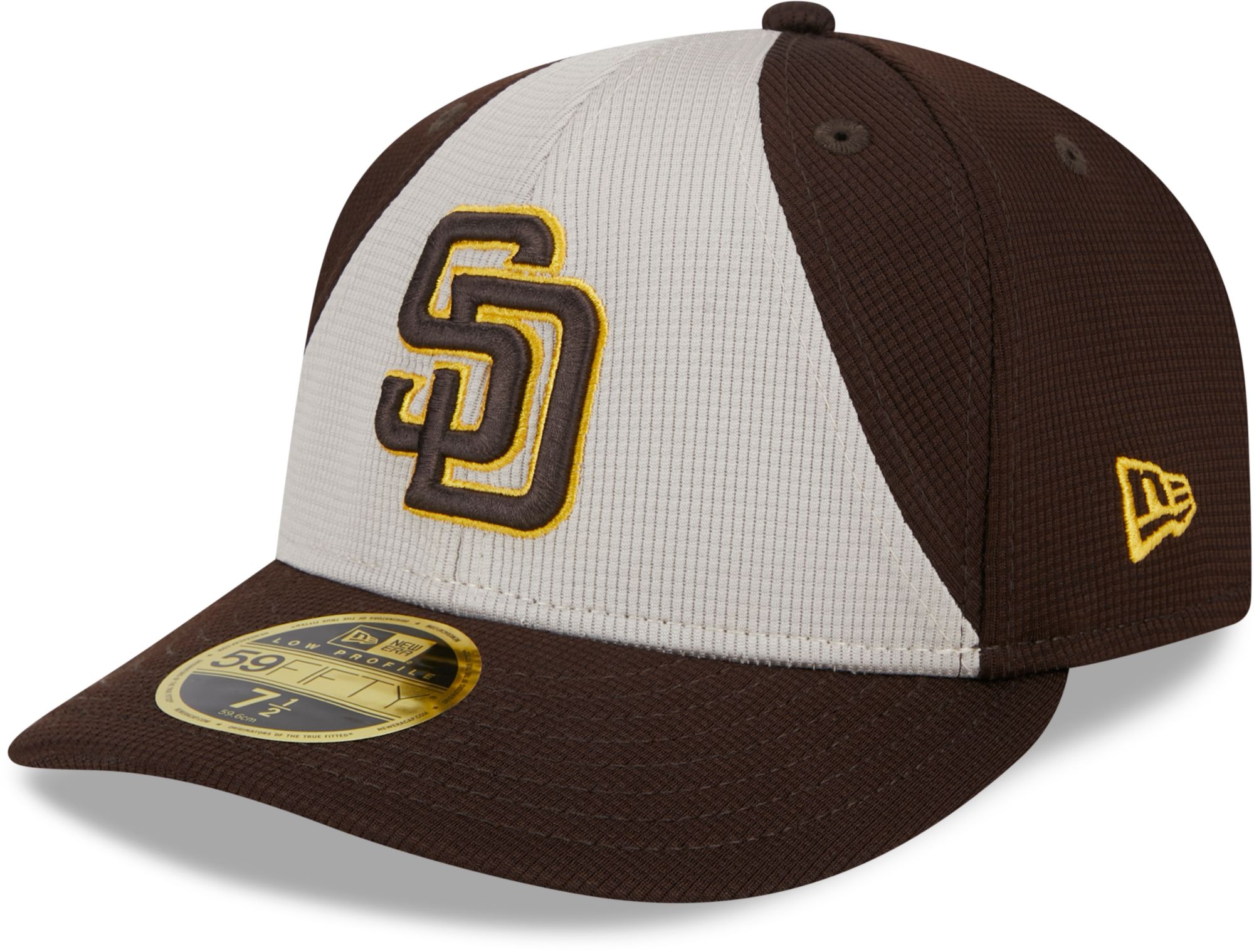New Era Adult San Diego Padres Batting Practice Low Profile 59Fifty Fitted Hat