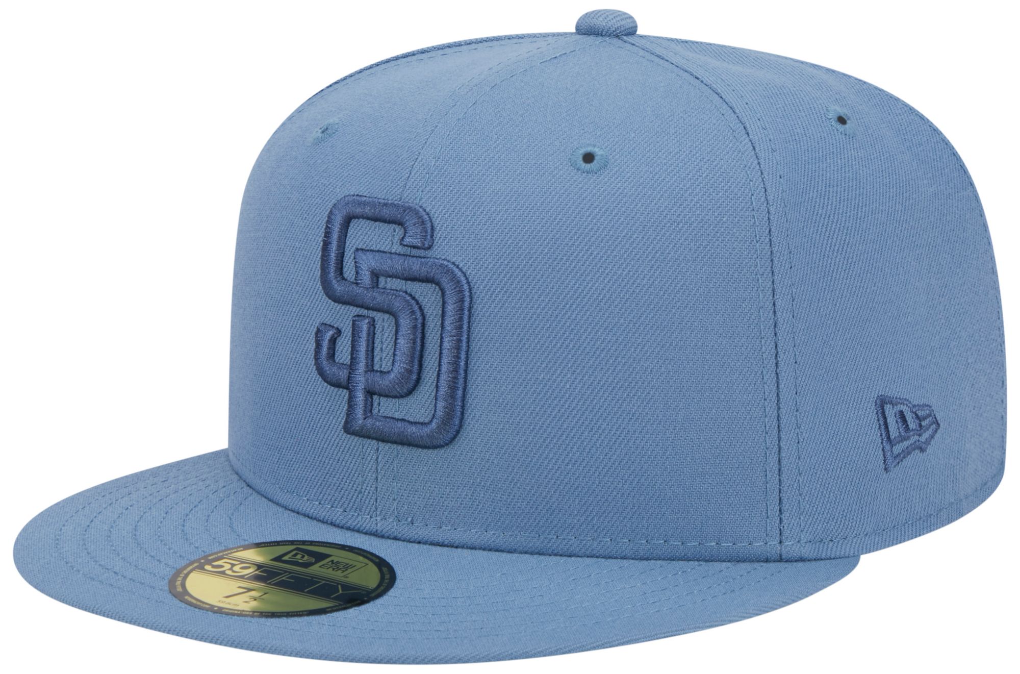 New Era Adult San Diego Padres Blue 59Fifty Fitted Hat