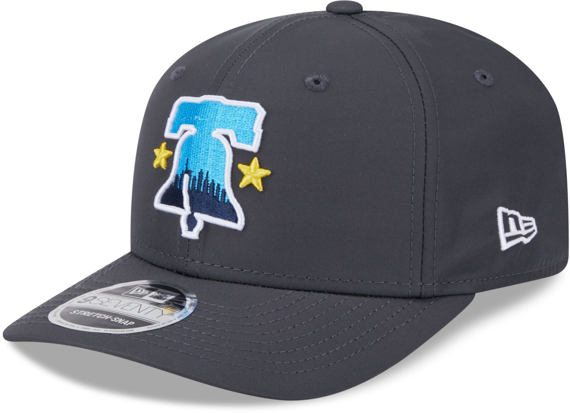 New Era Adult Philadelphia Phillies Evergreen City Connect 9Seventy Stretch Snap Hat