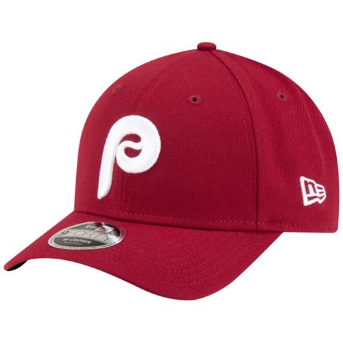 burgundy phillies baseball hats