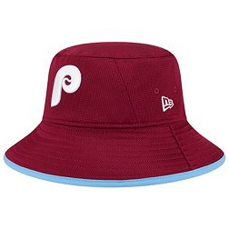 New Era Adult Philadelphia Phillies Dark Red Game Day Bucket Hat