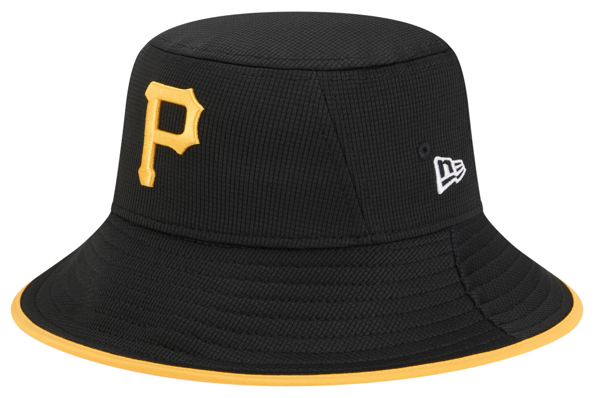 New Era Adult Pittsburgh Pirates Black Game Day Bucket Hat
