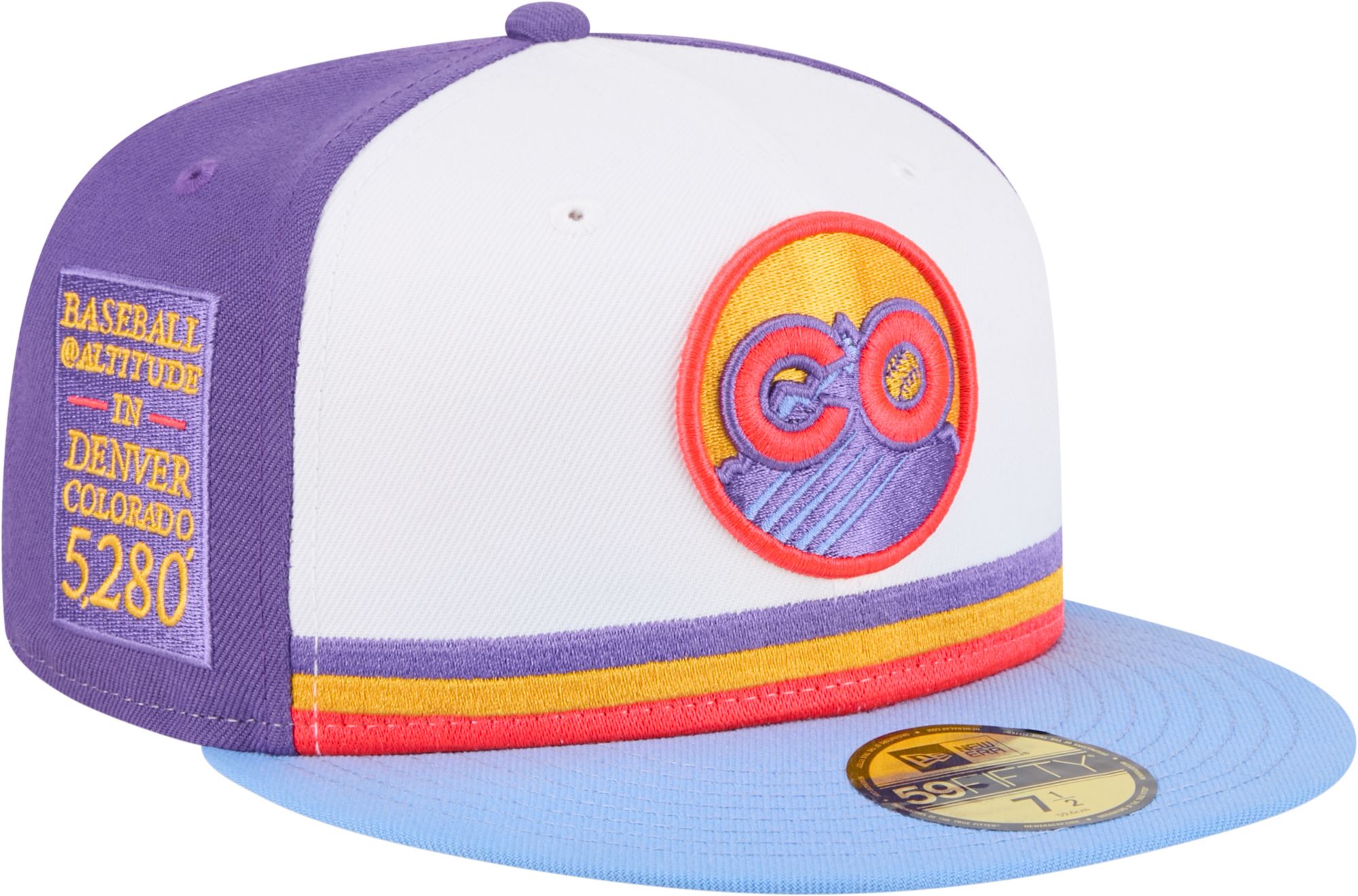 New Era Adult Colorado Rockies City Connect 59Fifty Adjustable Hat