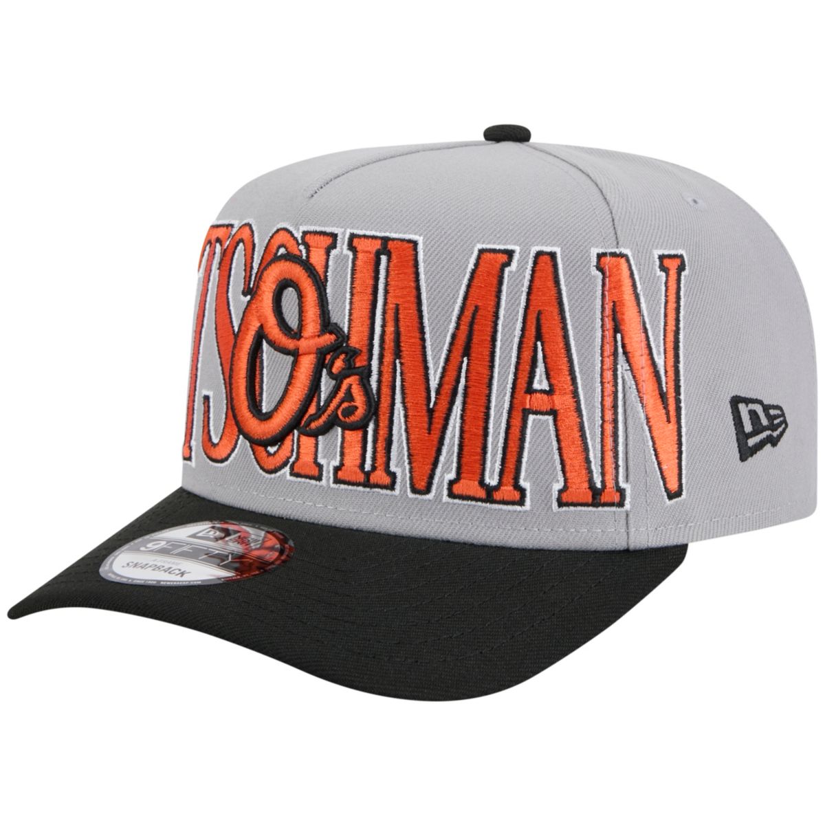 47 Adult Miami Marlins Orange Logo Clean Up Adjustable Hat