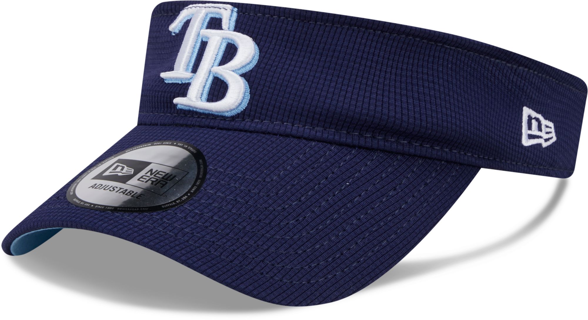 New Era Adult Tampa Bay Rays Navy Game Day Adjustable Visor