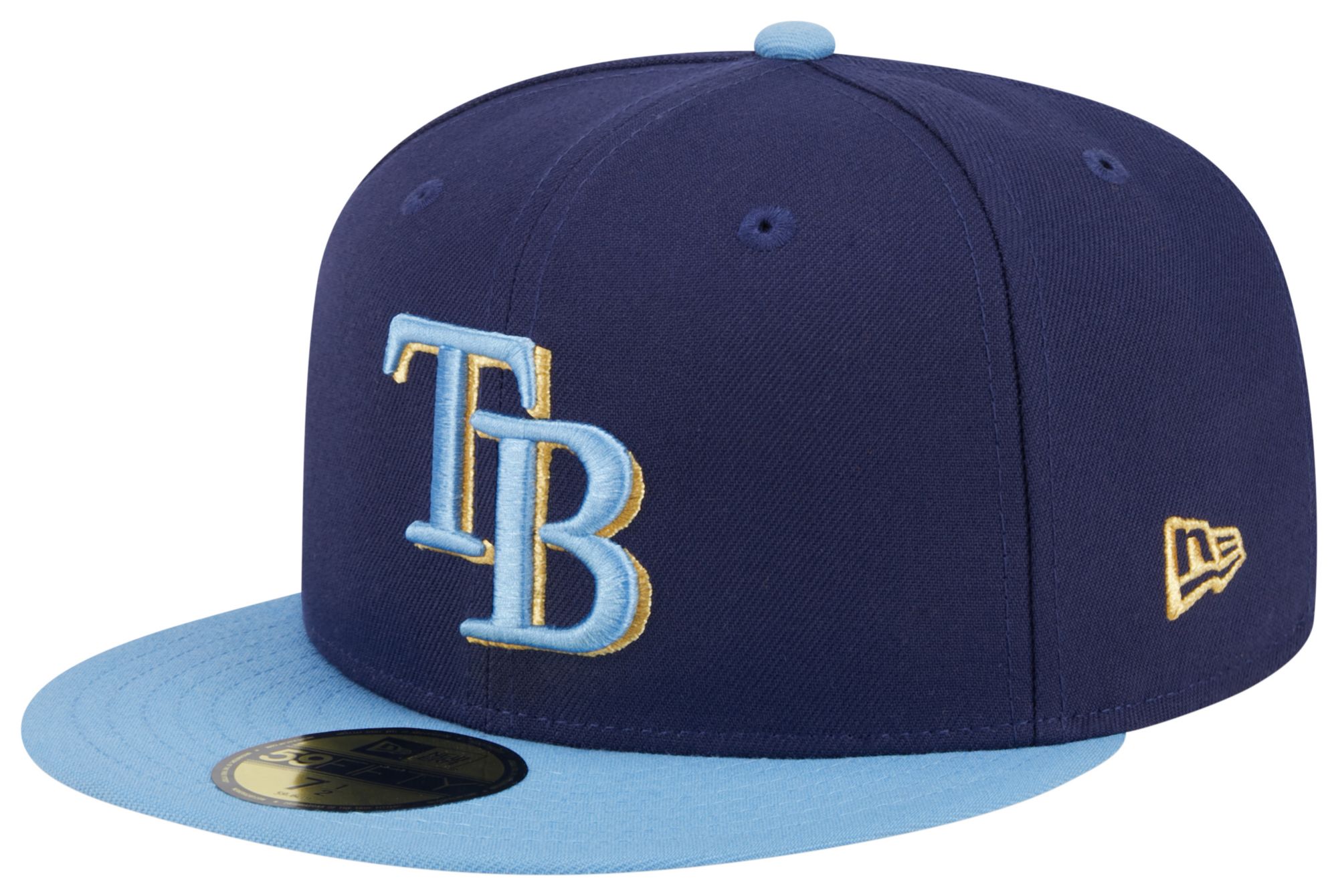 New Era Adult Tampa Bay Rays Navy Game Day 59Fifty Fitted Hat