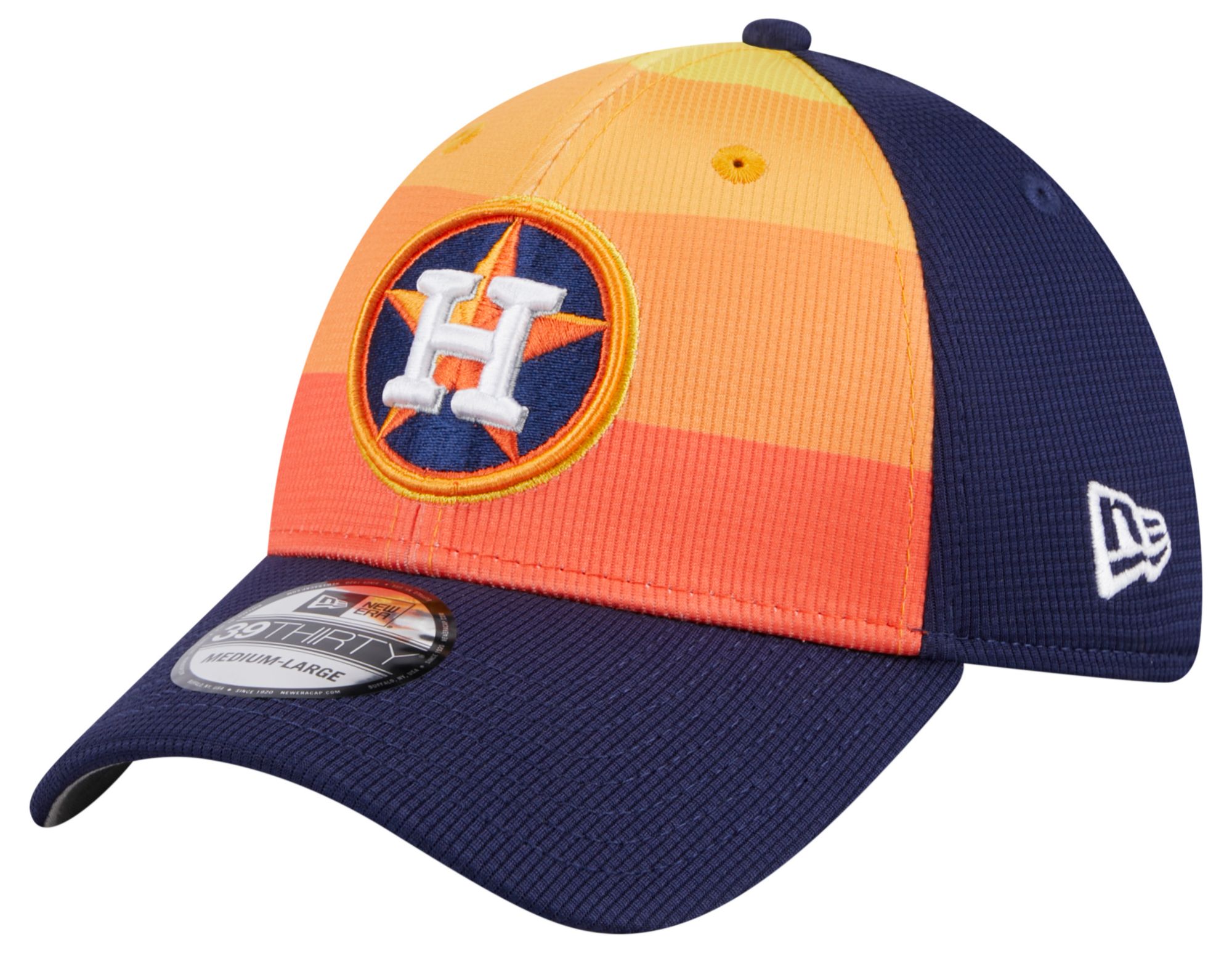 New Era Adult Houston Astros Navy 39Thirty Stretch Fit Hat